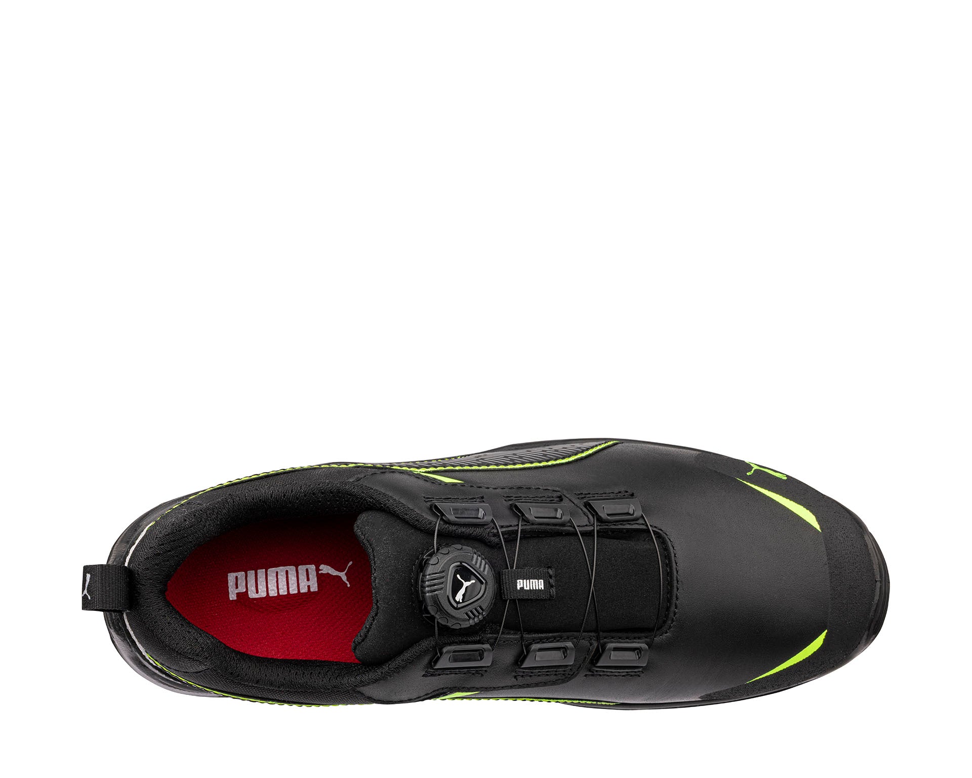 PUMA SAFETY KRYPTON DISC LOW Sicherheitsschuh S3S ESD schwarz oben