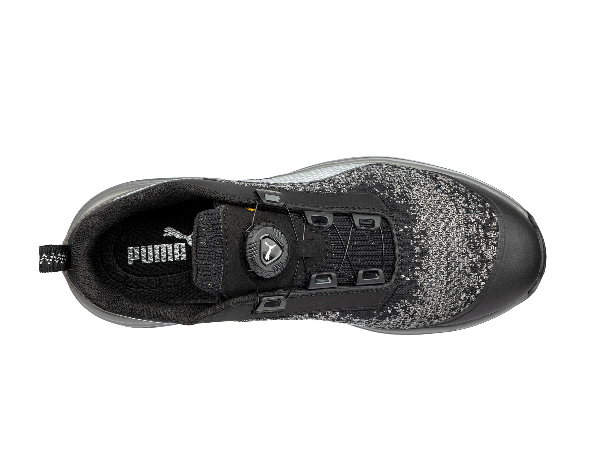 PUMA SAFETY CHARGE DISC LOW Sicherheitsschuh S1P ESD schwarz oben