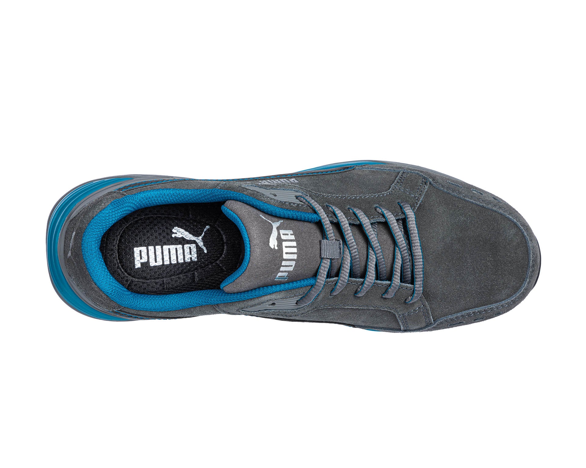 PUMA SAFETY AIRTWIST LOW Sicherheitsschuh S3 ESD grau Herren oben #farbe_grau