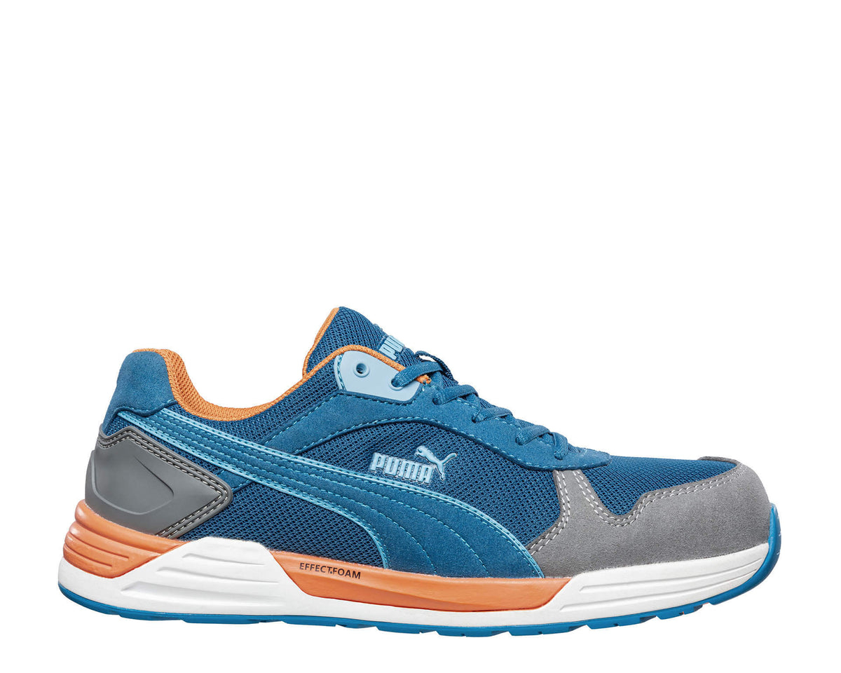 PUMA SAFETY FRONTSIDE LOW Sicherheitsschuh S1P ESD blau Herren rechts #farbe_blau