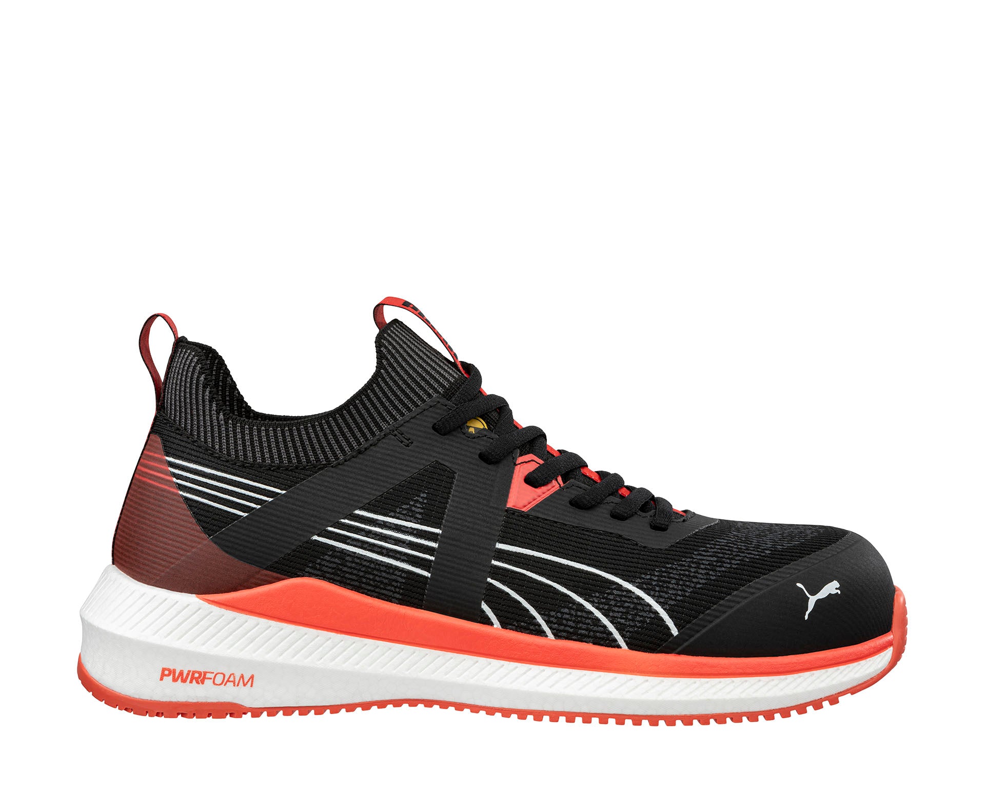 PUMA SAFETY TURBO LOW Sicherheitsschuh S1PS ESD schwarz Herren rechts
