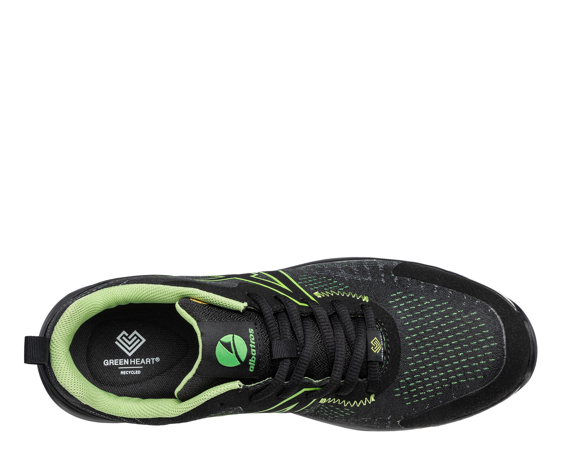 ALBATROS SPLENDID LOW Sicherheitsschuh S1P ESD schwarz oben