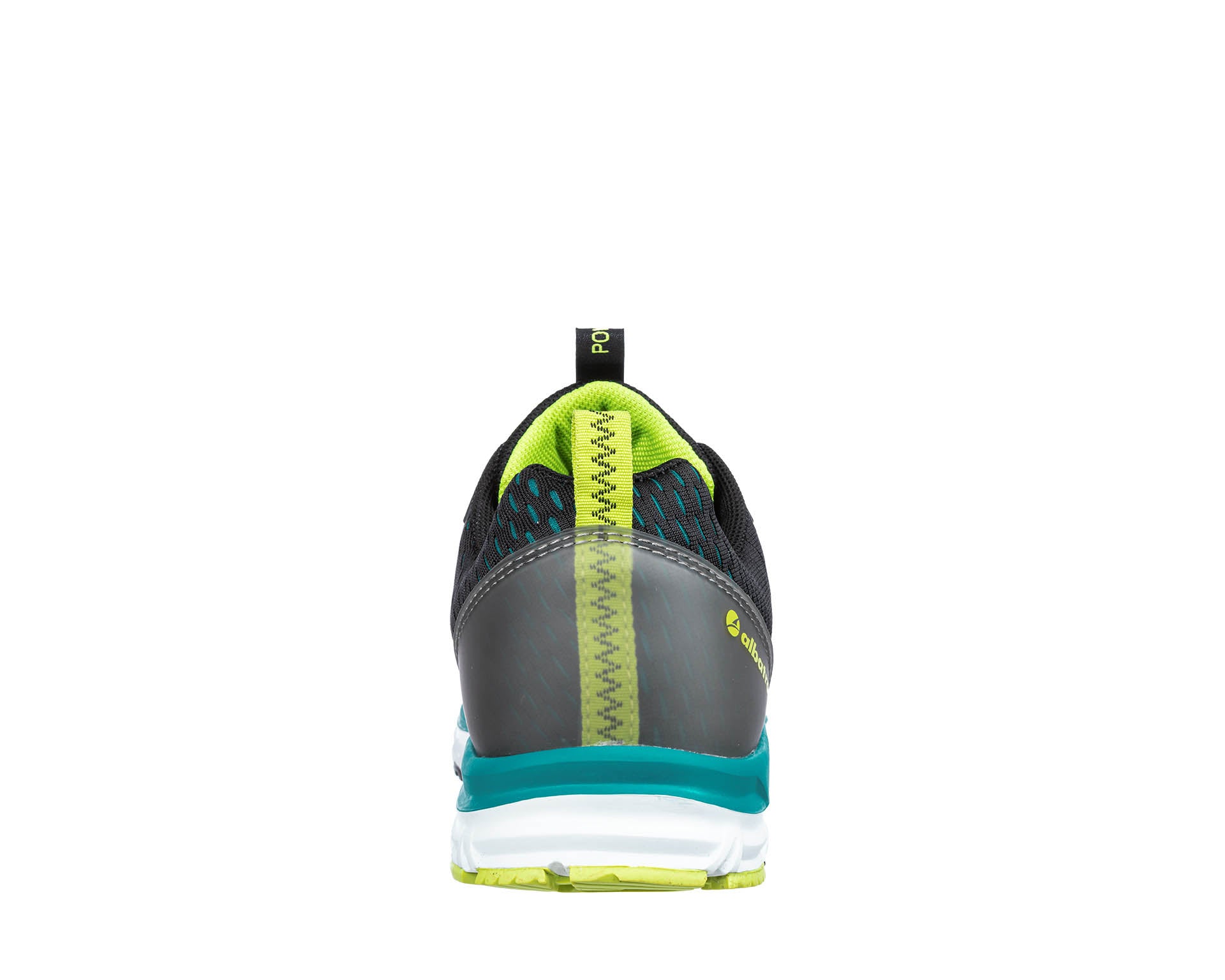 ALBATROS AER55 IMPULSE LOW Sicherheitsschuh S1P ESD schwarz Rückansicht #farbe_schwarz