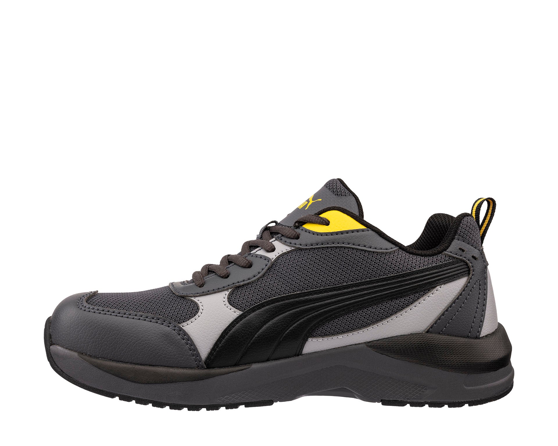 PUMA SAFETY SHIFT LOW Sicherheitsschuh S1PS grau Herren links #farbe_grau