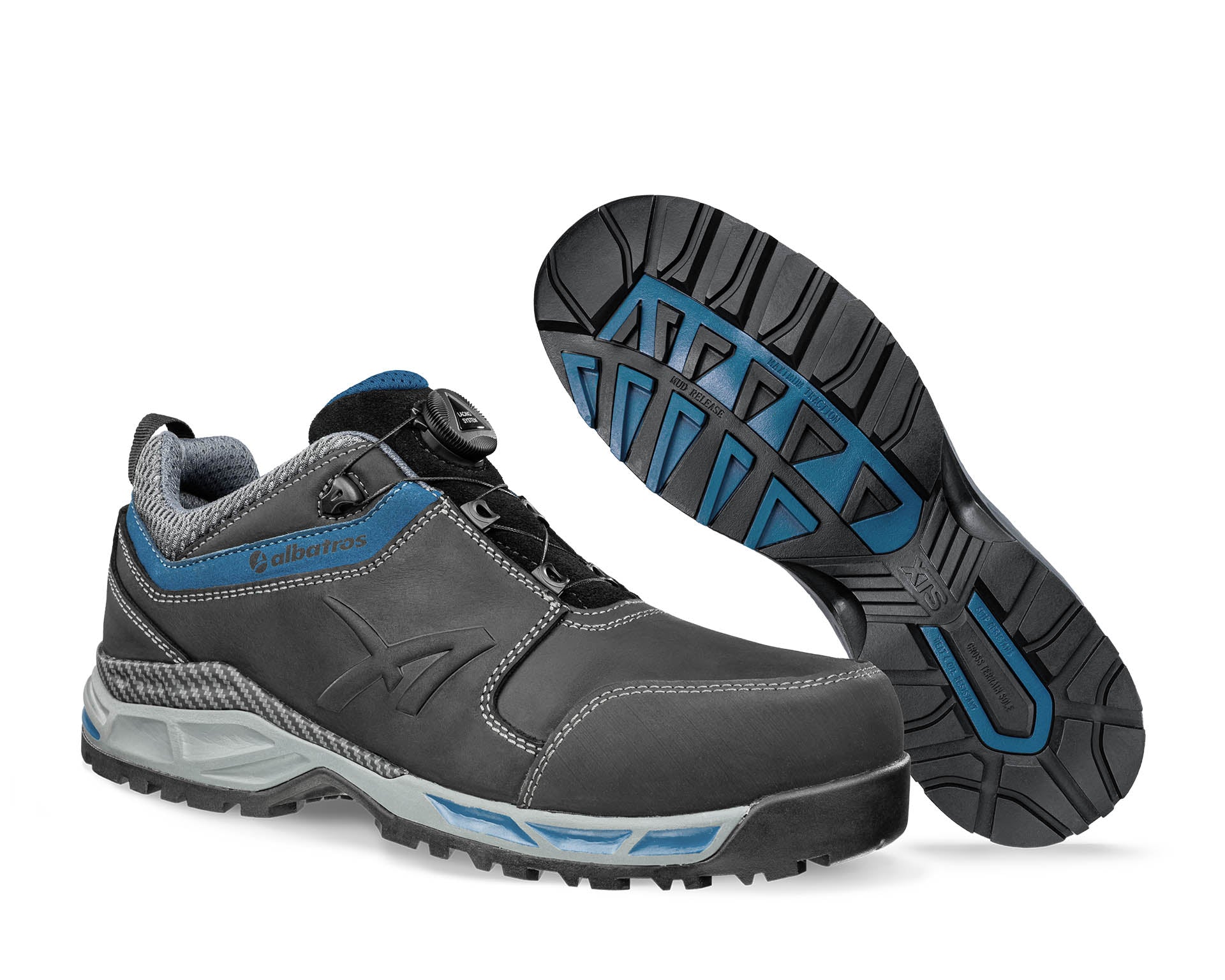 ALBATROS TOFANE QL CTX LOW Sicherheitsschuh S3S ESD schwarz Herren Paaransicht