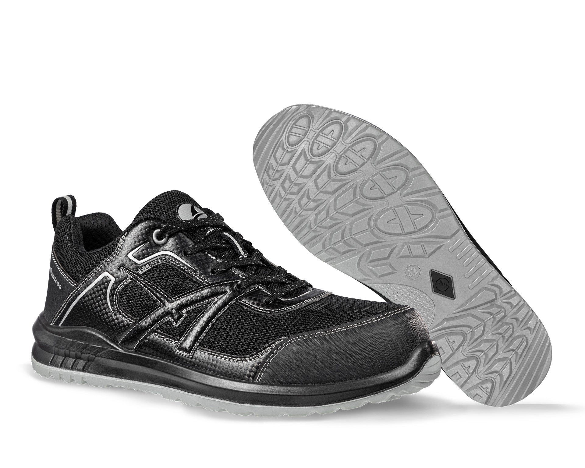 ALBATROS RIDER LOW Sicherheitsschuh S1P ESD schwarz Paaransicht