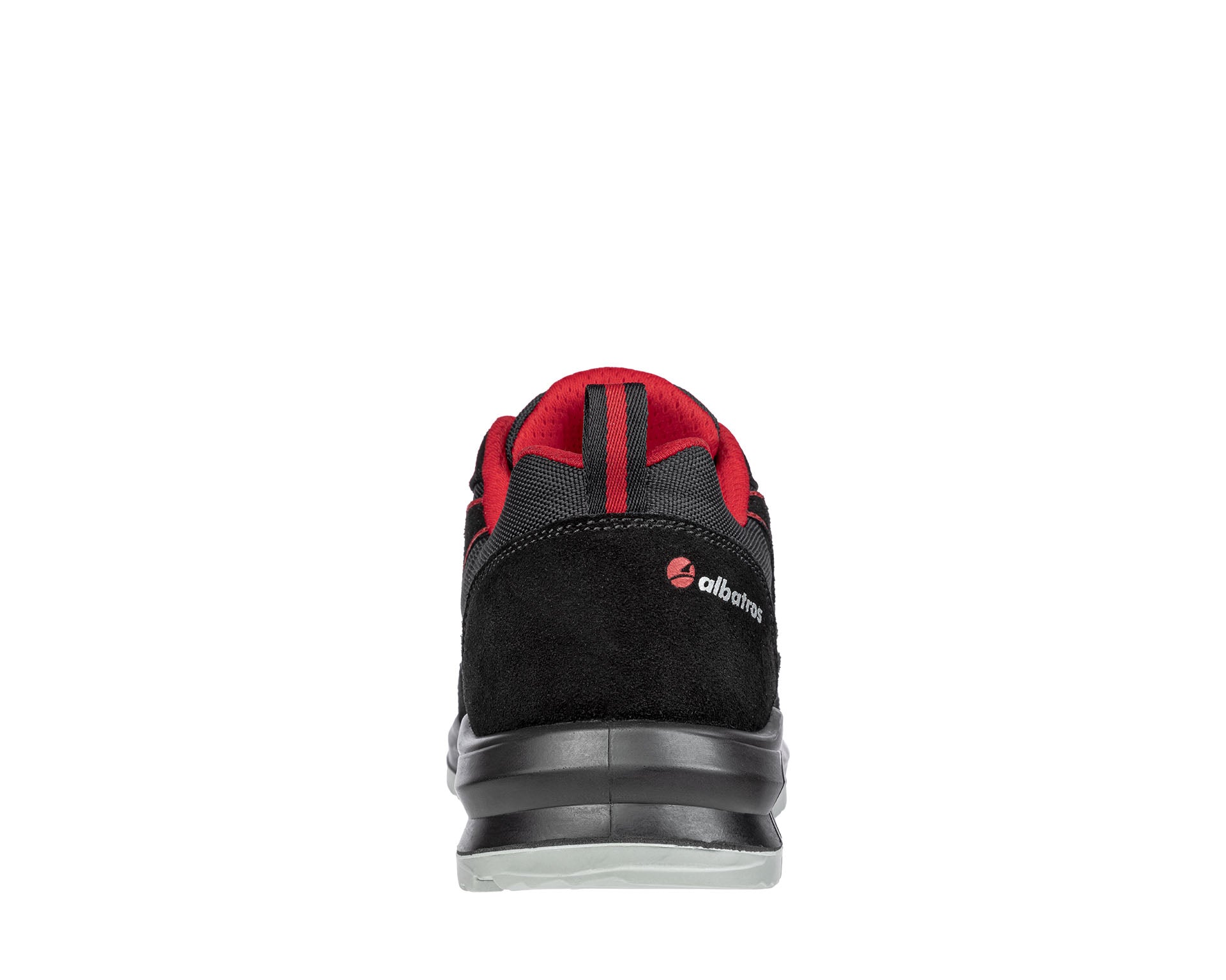 ALBATROS CLIFTON ST LOW Berufsschuh ESD O2 schwarz Rückansicht