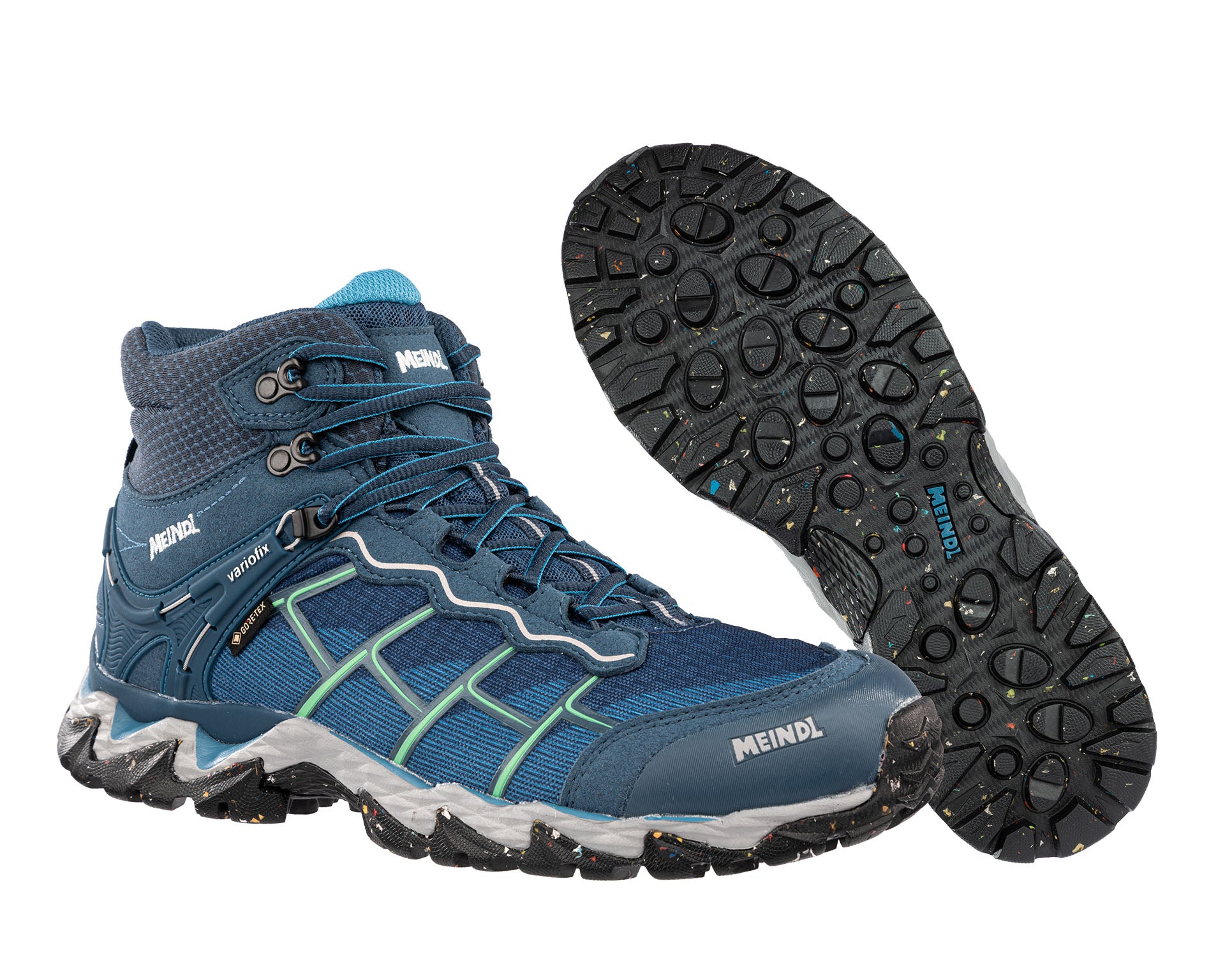 MEINDL HOUSTON LADY MID GTX Trekkingschuh blau Damen Paaransicht