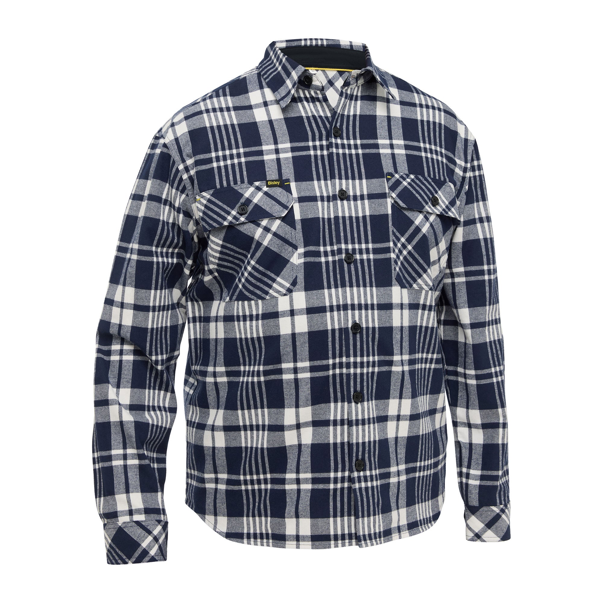 BISLEY FORDAN Arbeitshemd blau Herren Frontansicht #farbe_blau