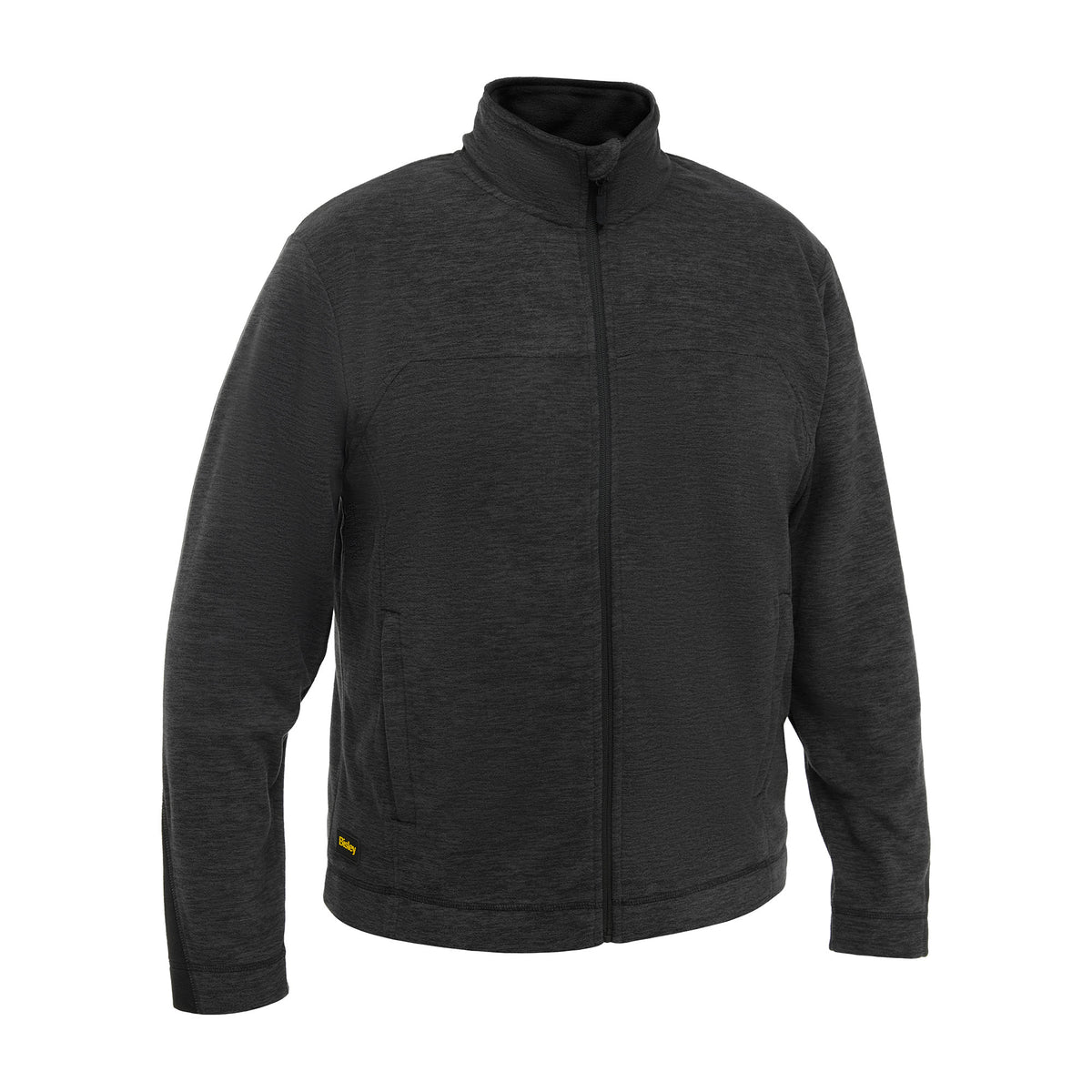 BISLEY BRAMLEY Fleecejacke grau Herren Frontansicht #farbe_grau