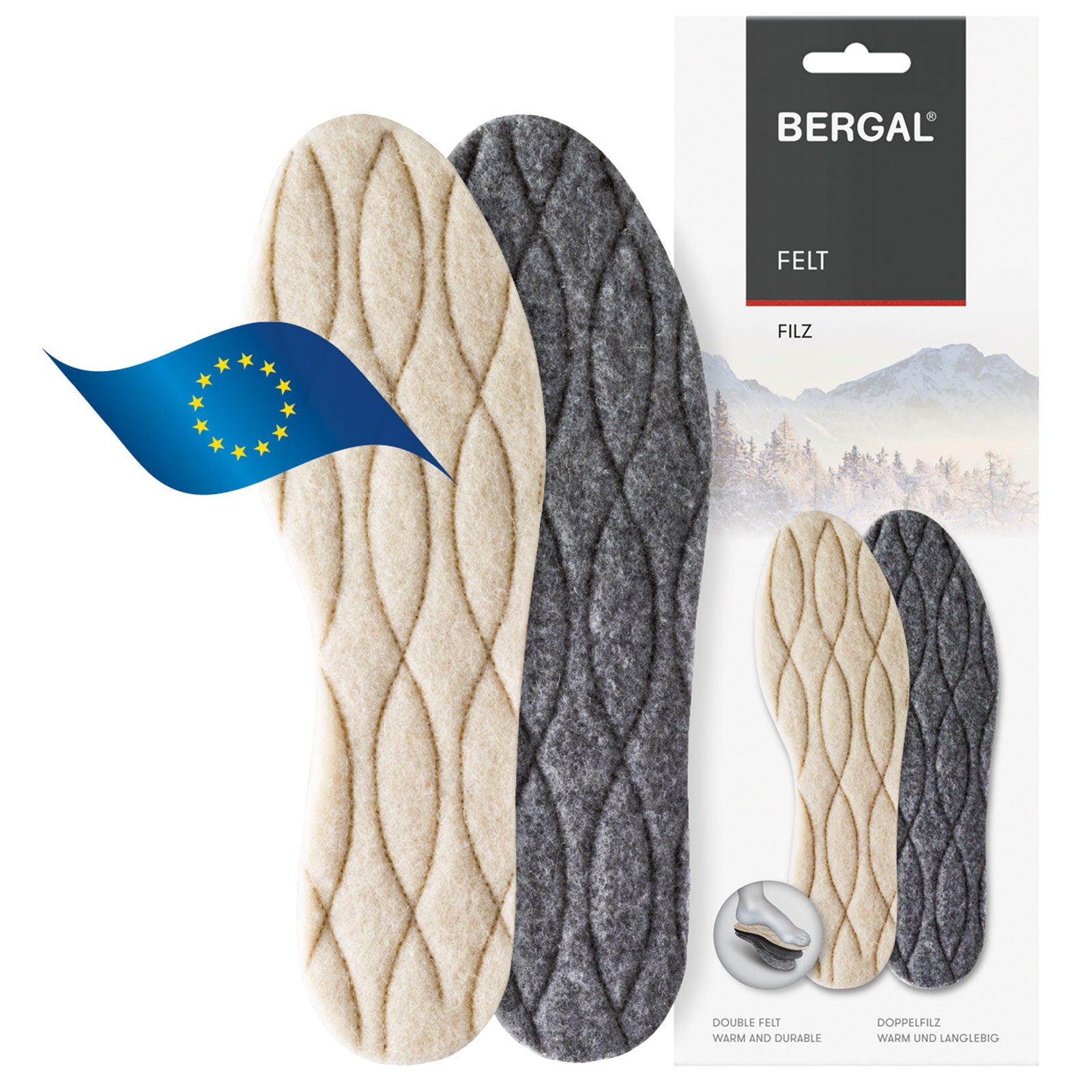 Einlegesohle Felt Paaransicht