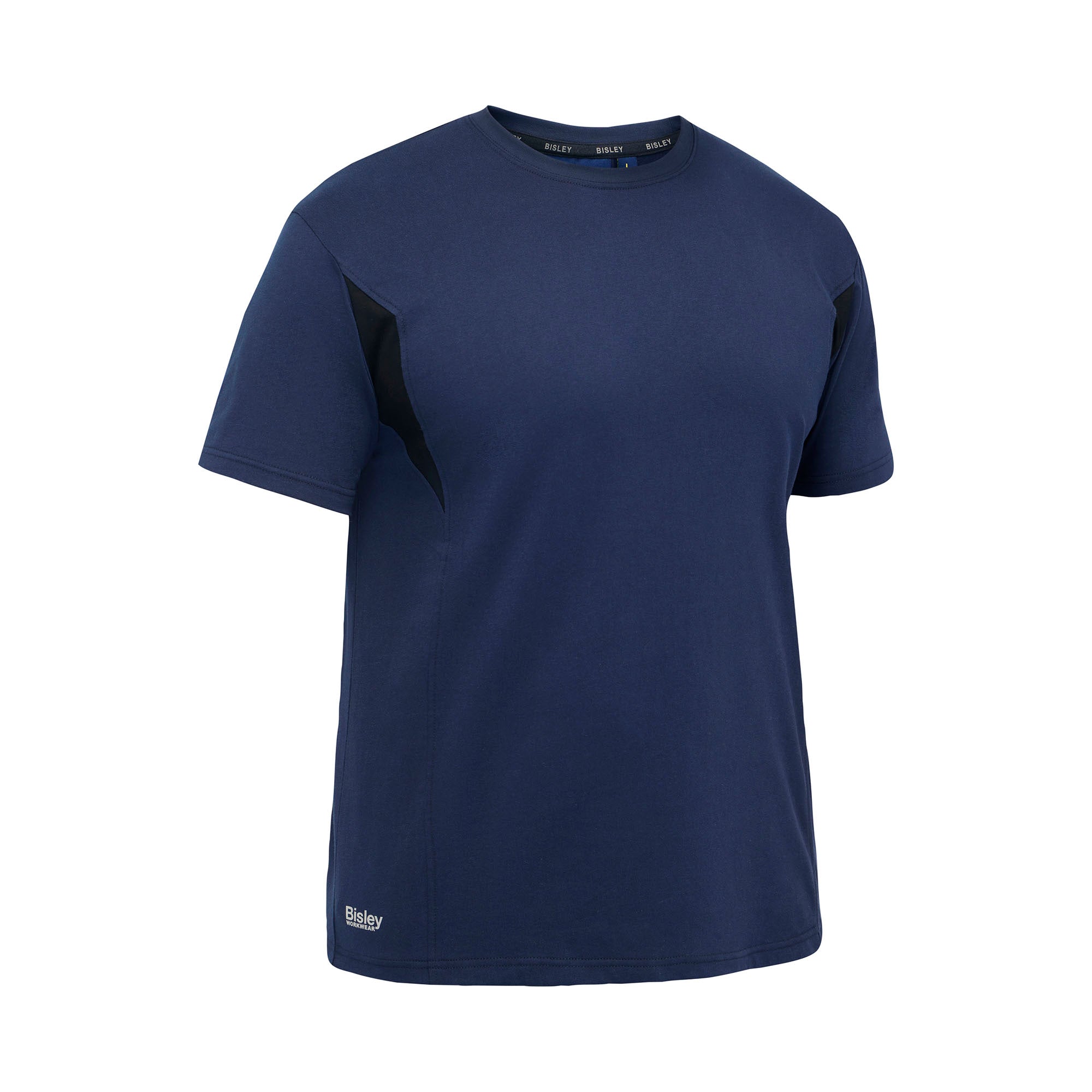 BISLEY RAWSON TWO-TONE T-SHIRT blau Vorderansicht #farbe_blau