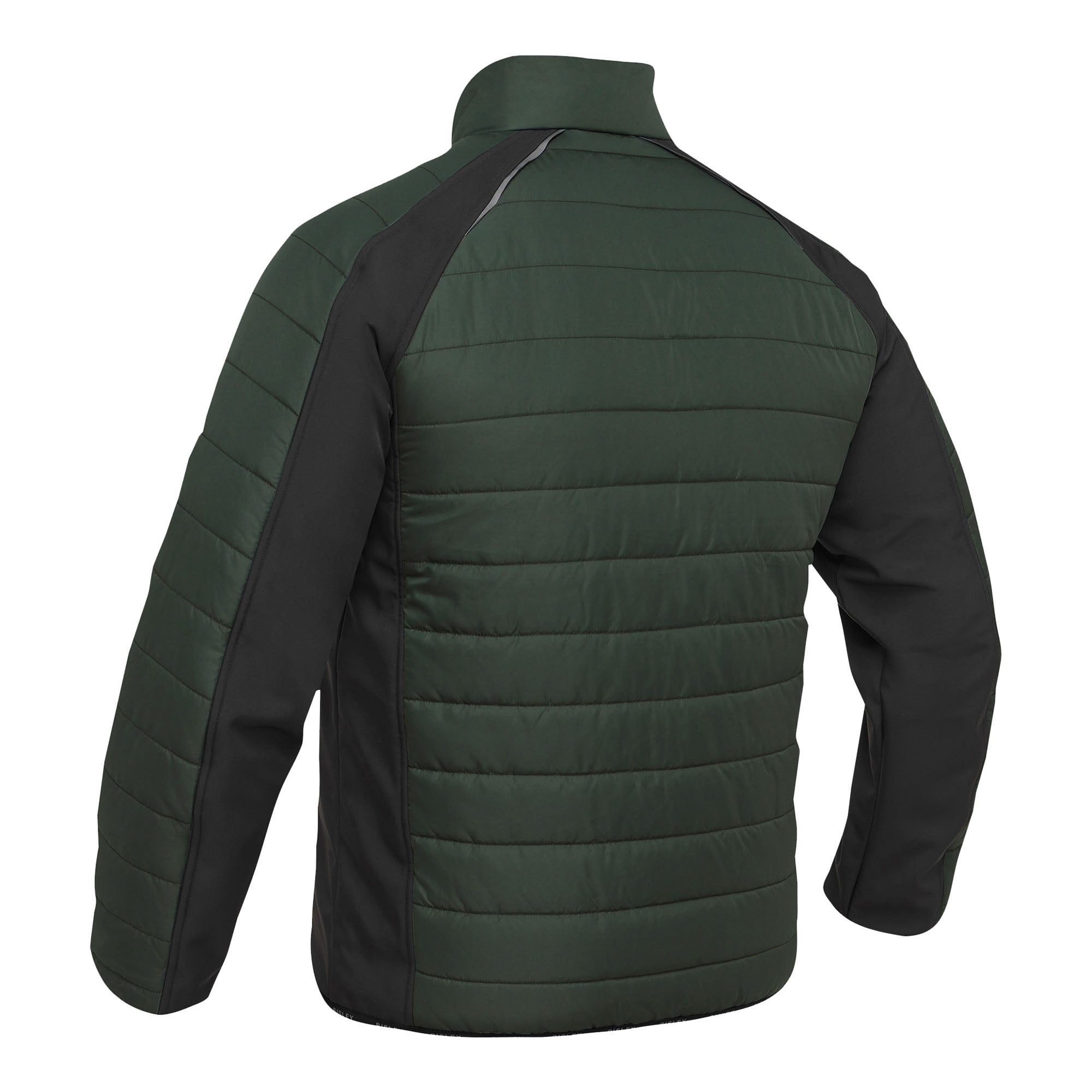 BISLEY Nares Softshelljacke grün Hinteransicht #farbe_grün