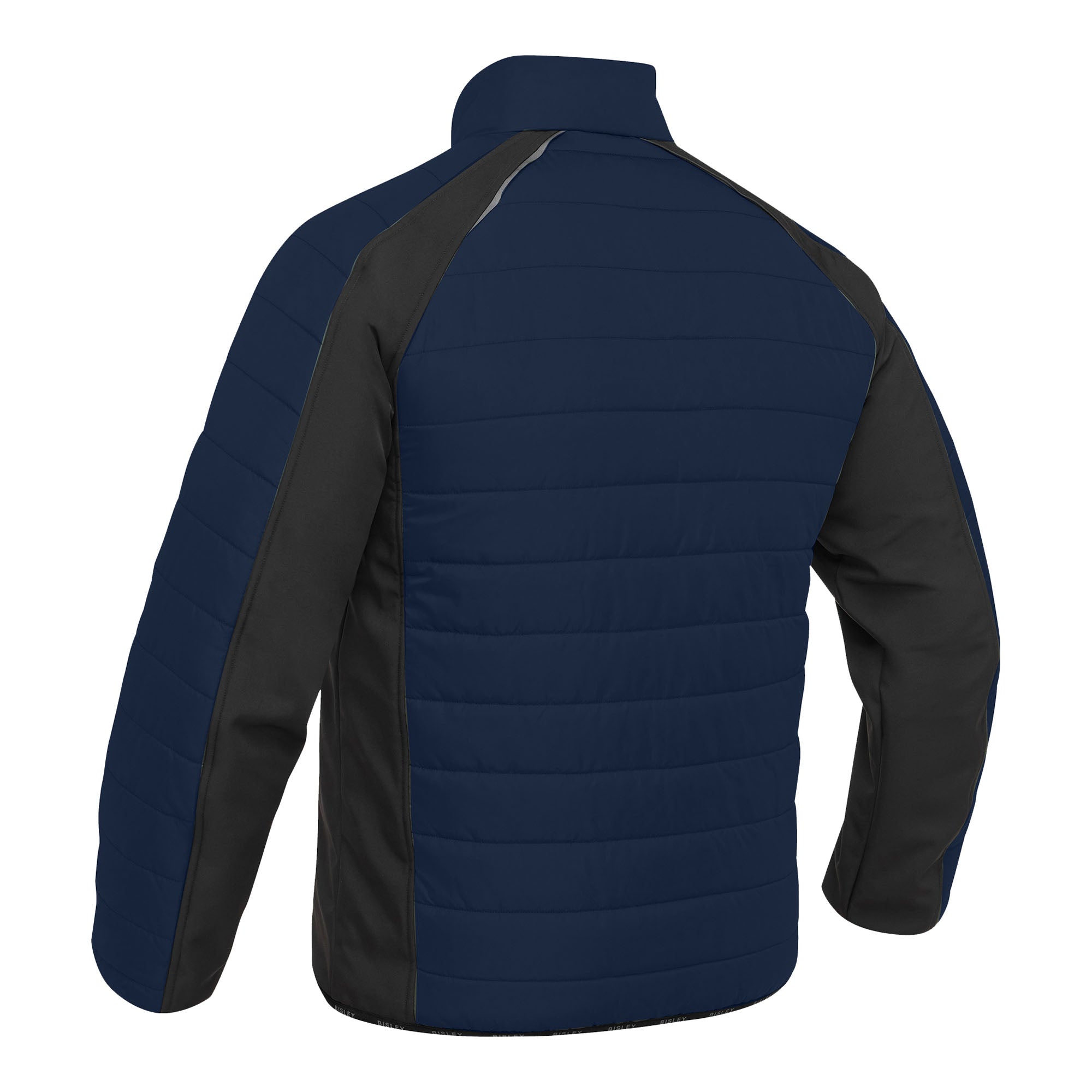 BISLEY Nares Softshelljacke blau Hinteransicht #farbe_blau