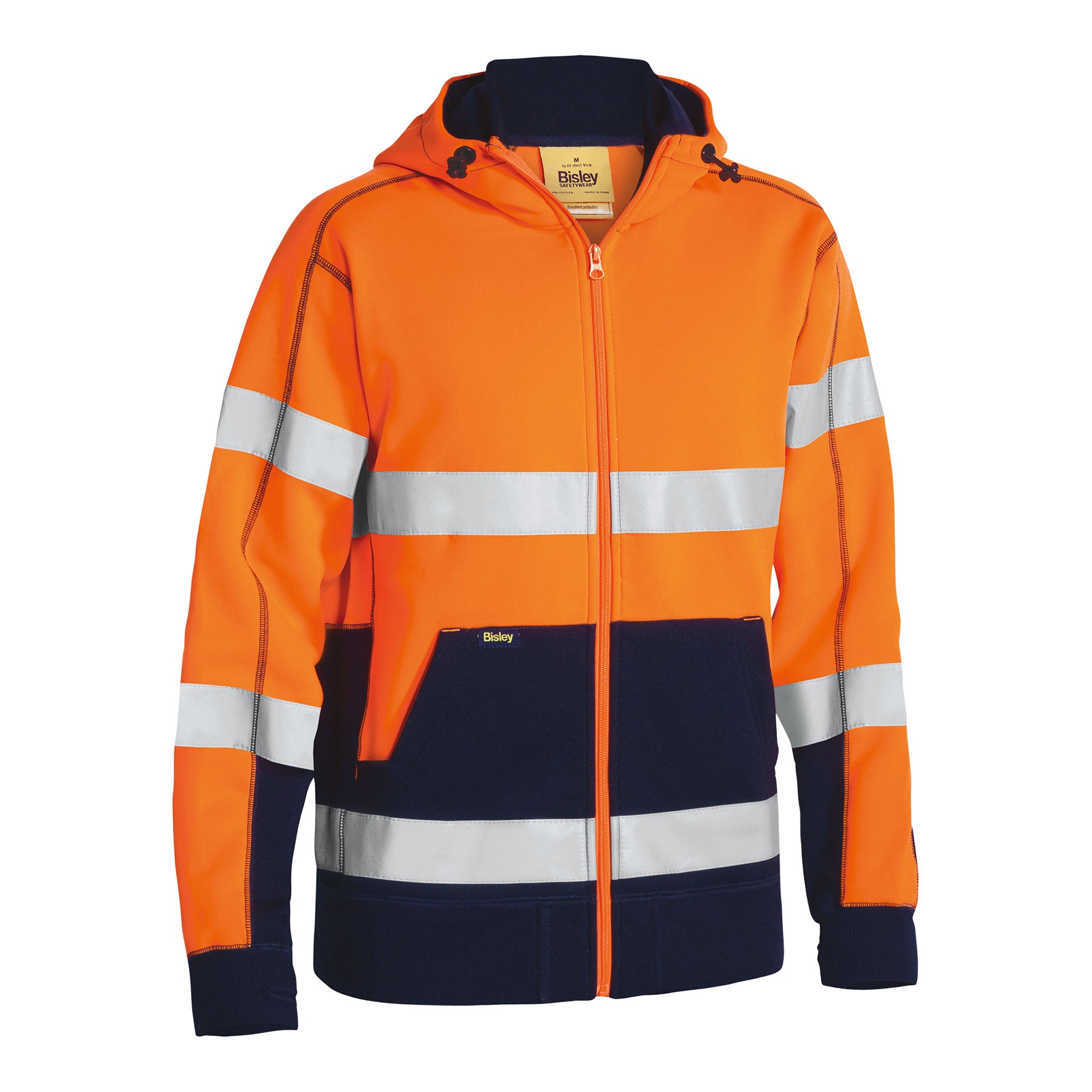 BISLEY HI VIS Fleece Hoodie