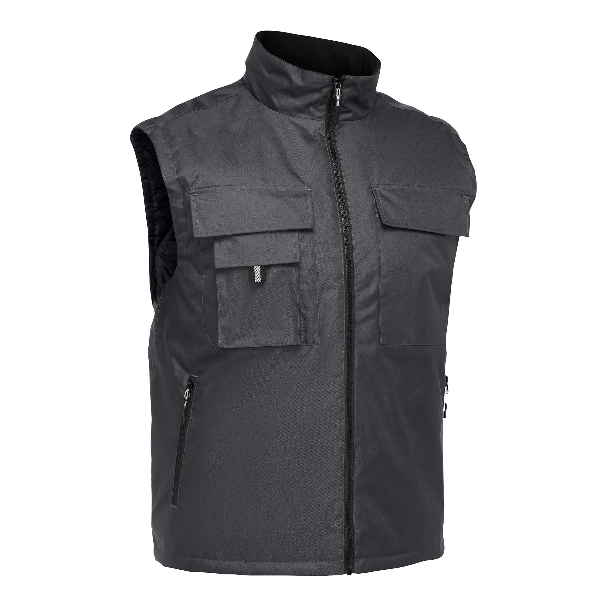 BISLEY Miles Weste grau Vorderansicht #farbe_grau