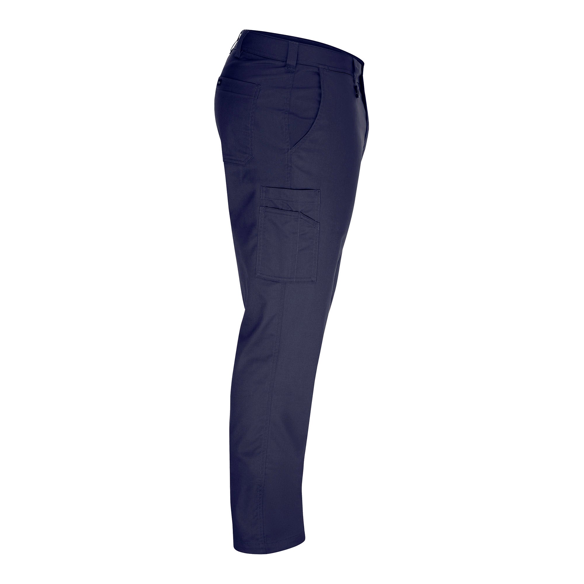 BISLEY Dekkson Mech Arbeitshose blau Seitenansicht rechts