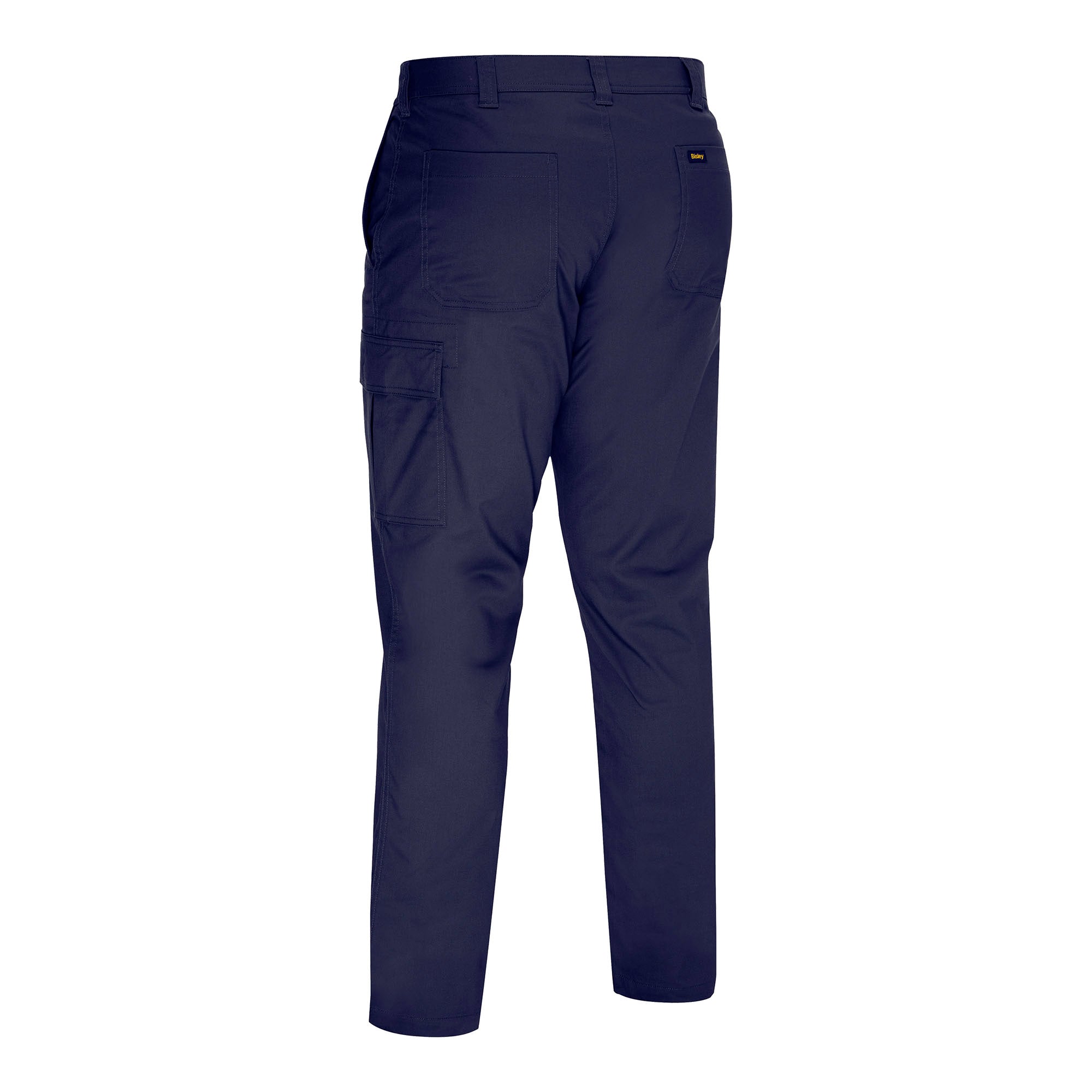 BISLEY Dekkson Mech Arbeitshose schwarz Rückansicht #farbe_blau