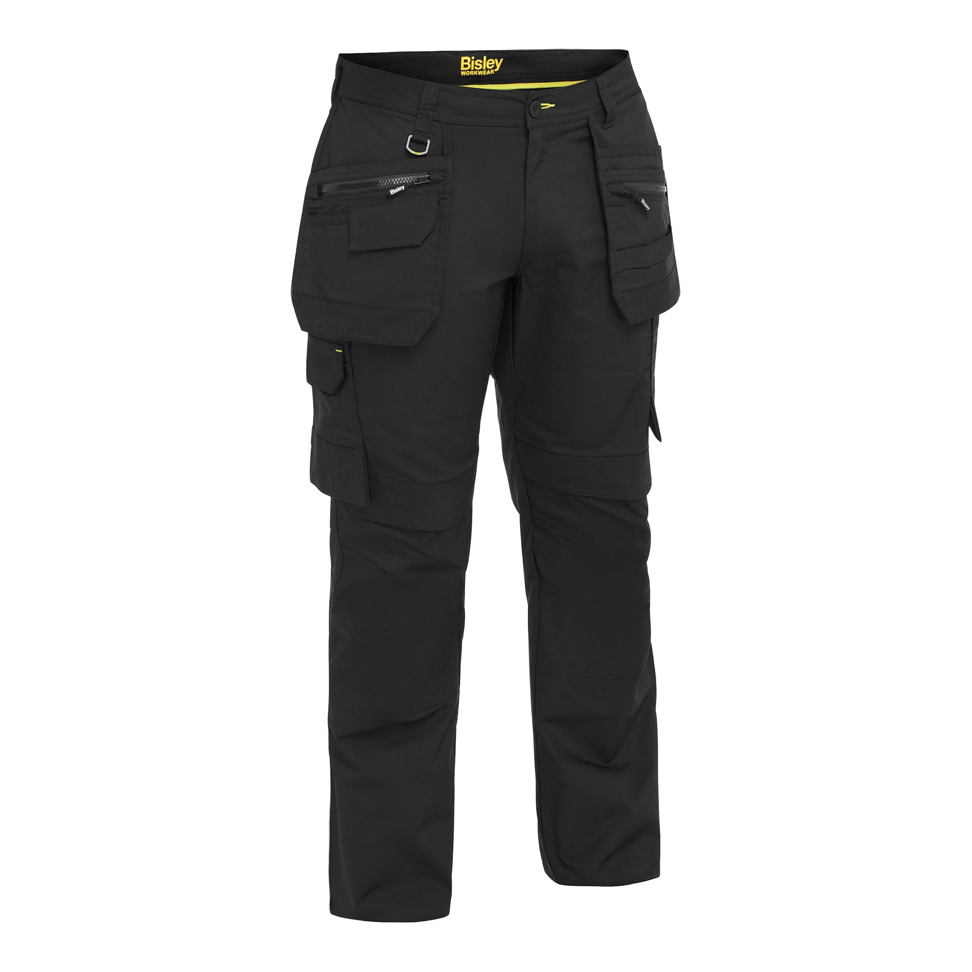BISLEY Maddox Two-Tone Trs Arbeitshose schwarz Vorderansicht #farbe_schwarz