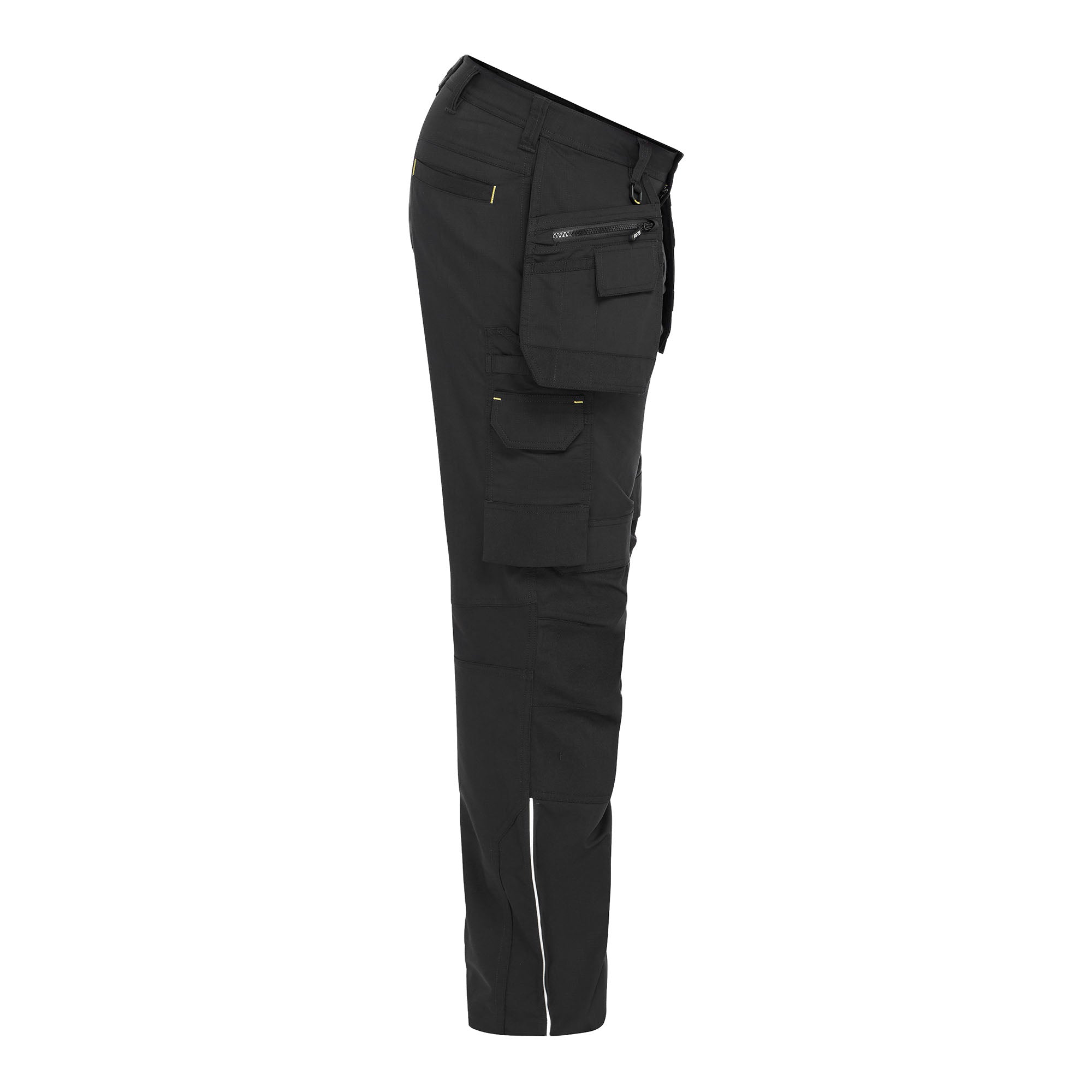 BISLEY Maddox Two-Tone Trs Arbeitshose schwarz Seitenansicht Rechts #farbe_schwarz