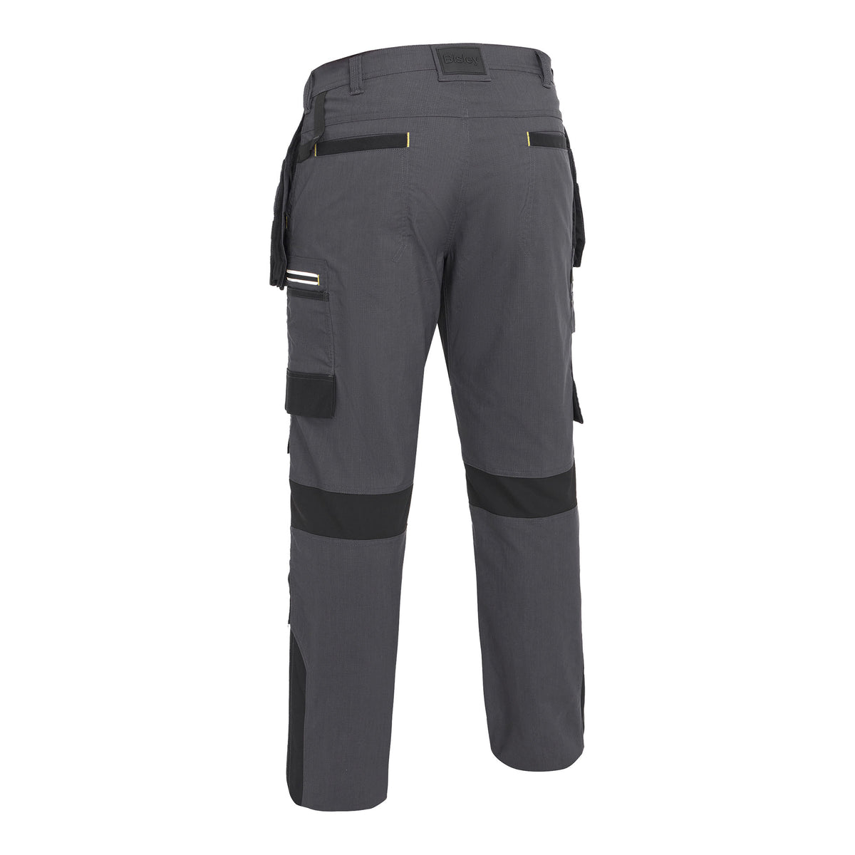 BISLEY Maddox Two-Tone Trs Arbeitshose grau Hinteransicht #farbe_grau