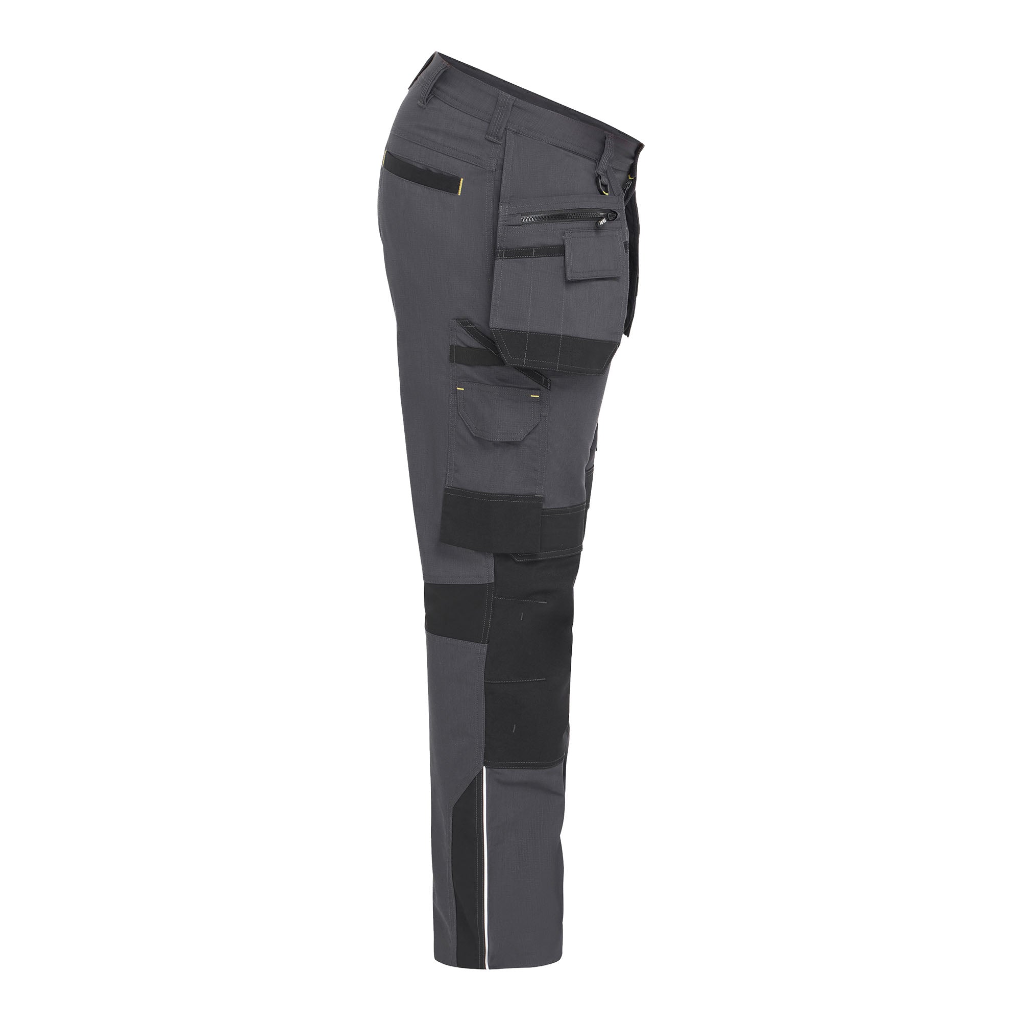 BISLEY Maddox Two-Tone Trs Arbeitshose grau Seitenansicht Rechts #farbe_grau