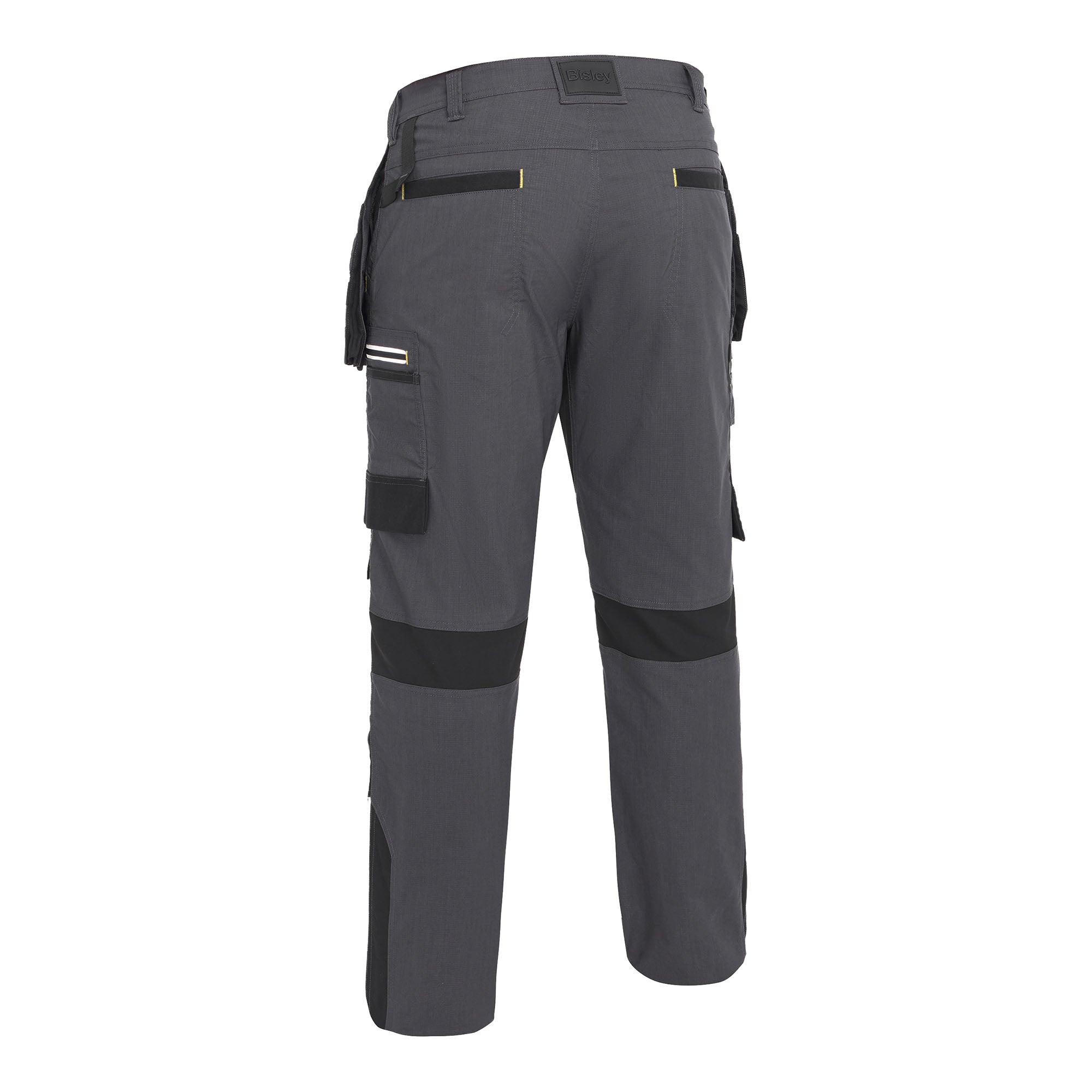 BISLEY Maddox Two-Tone Trs Arbeitshose grau Hinteransicht #farbe_grau