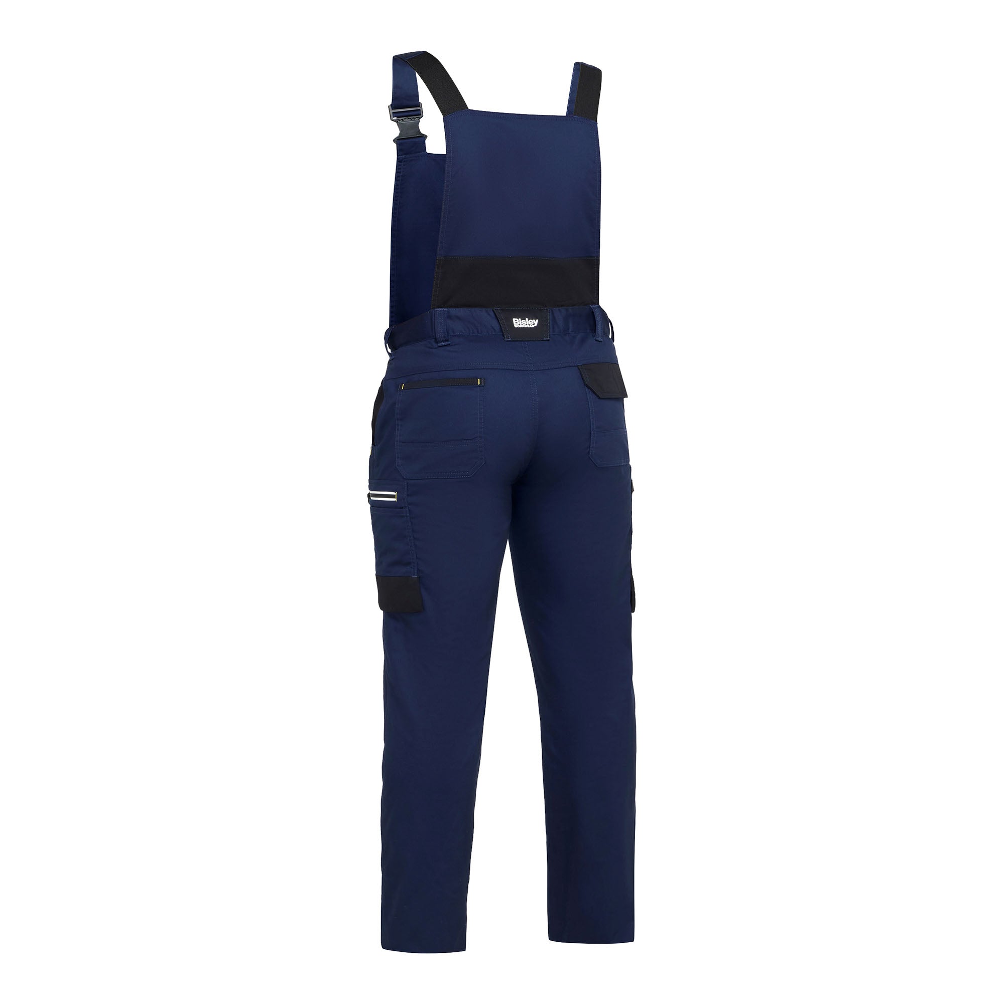 BISLEY Oliver Two-Tone Dgs Arbeitslatzhose blau Hinteransicht #farbe_blau