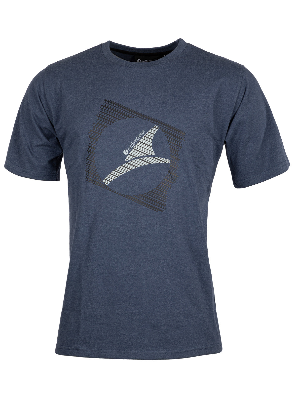 ALBATROS DERVOCK T-Shirt blau Herren Vorderansicht #farbe_blau