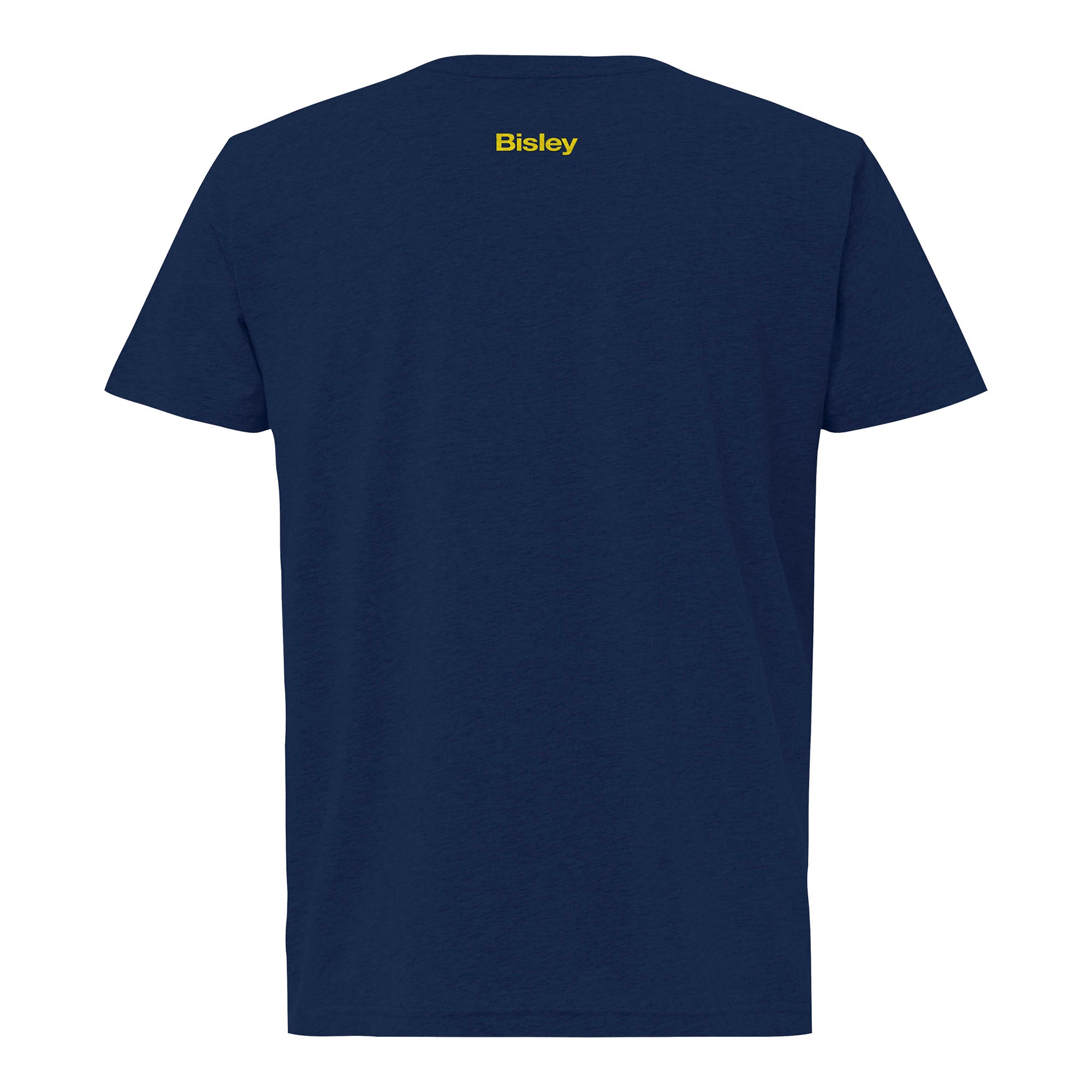BISLEY COTTON LOGO T-Shirt blau Herren Rückansicht #farbe_blau