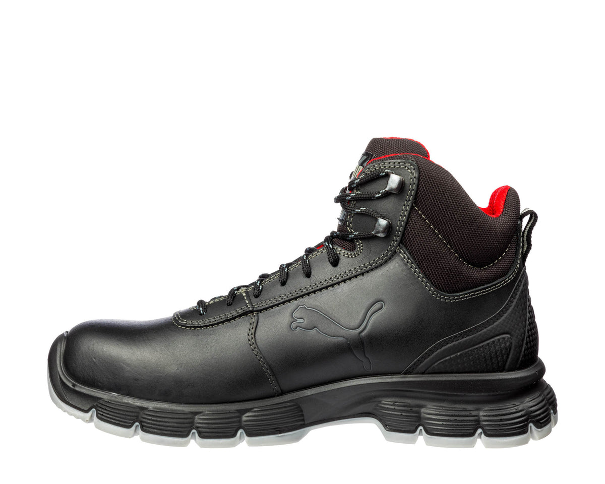 PUMA SAFETY CONDOR MID Sicherheitsschuh S3L ESD schwarz Herren links #farbe_schwarz