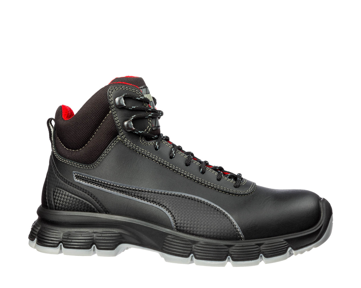 PUMA SAFETY CONDOR MID Sicherheitsschuh S3L ESD schwarz Herren rechts #farbe_schwarz