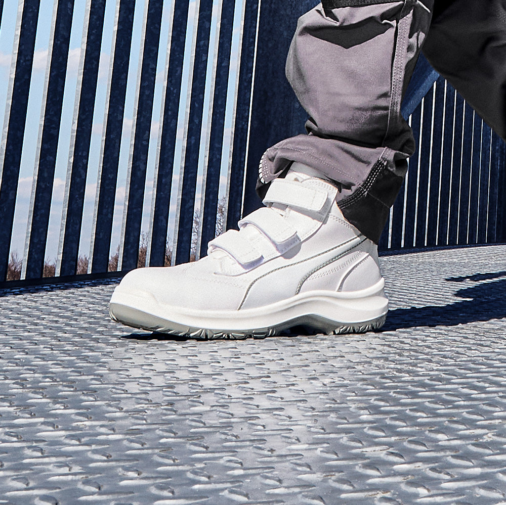 PUMA SAFETY ABSOLUTE MID Sicherheitsschuh S2 weiß Imagebild
