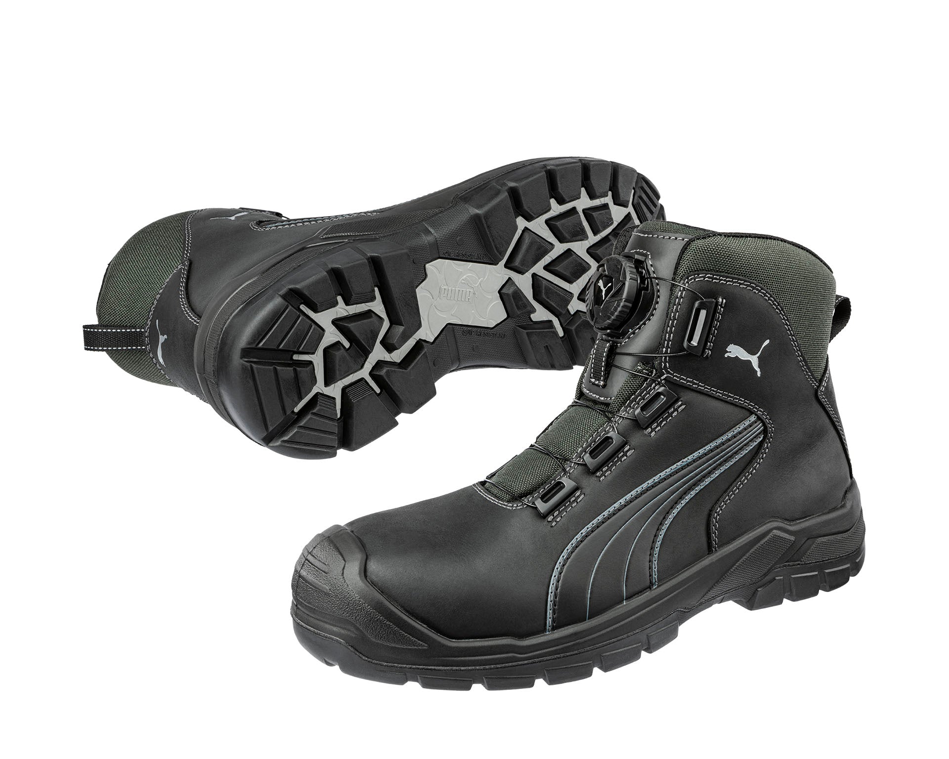 PUMA SAFETY CASCADES DISC MID Sicherheitsschuh S3 Herren schwarz Paaransicht