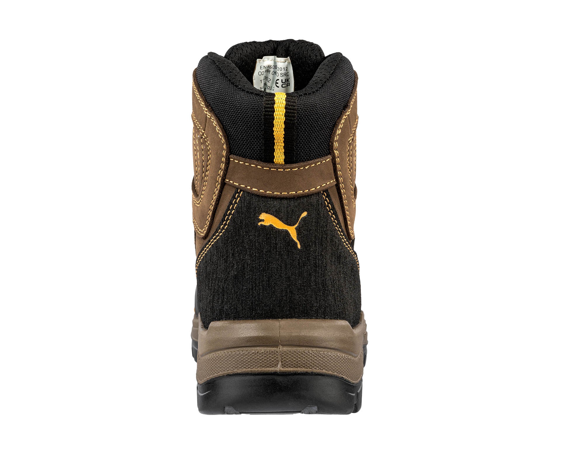 PUMA SAFETY SIERRA NEVADA ST CTX MID Schnürboots O2 braun Rückansicht