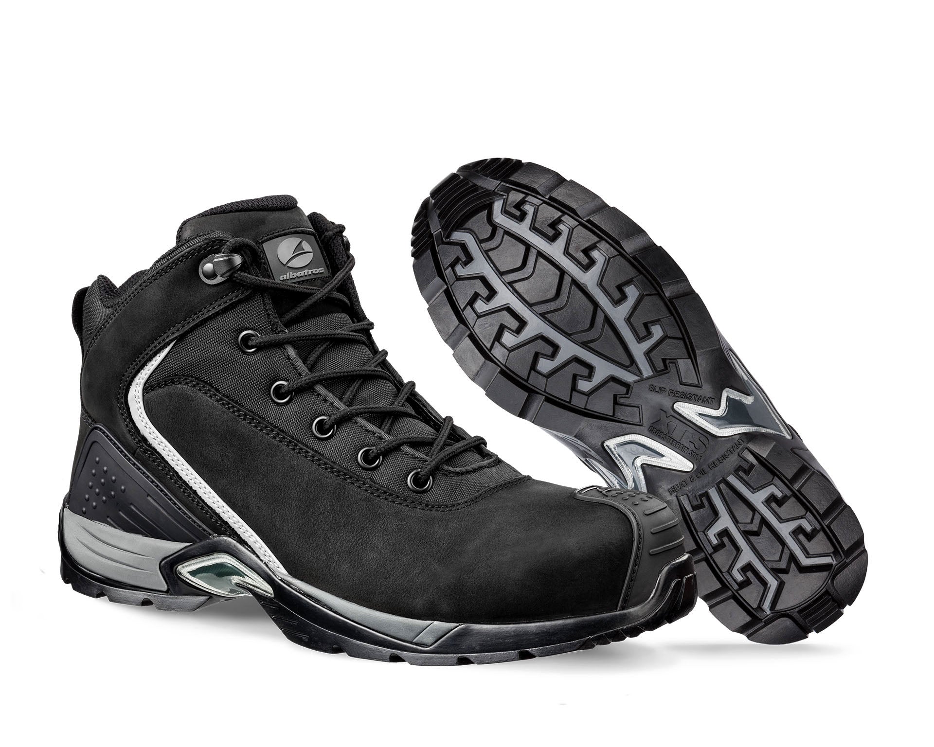 ALBATROS RUNNER XTS Sicherheitsschuh S3 schwarz Herren Paarbild