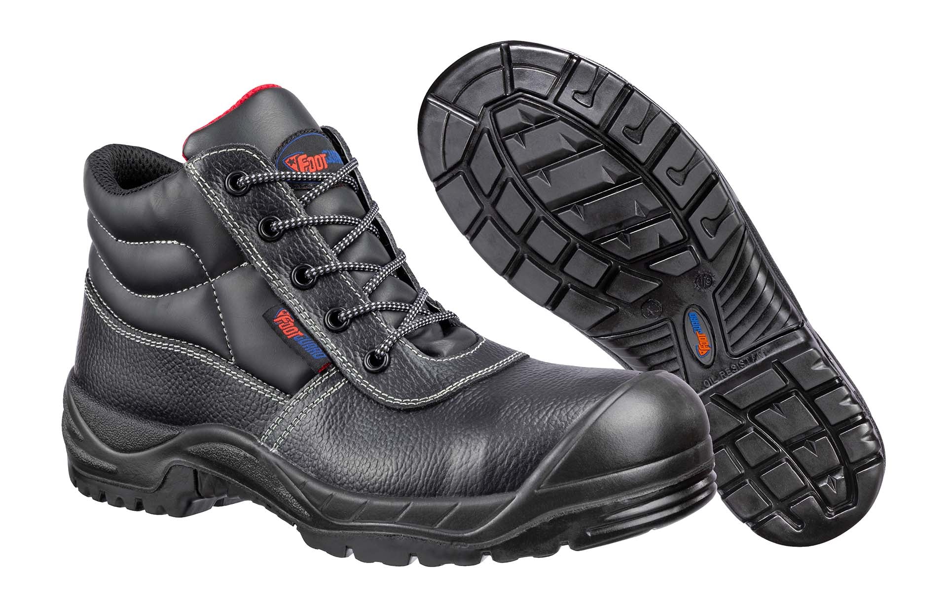 FOOTGUARD COMPACT MID Sicherheitsschuh S3 schwarz Paarbild