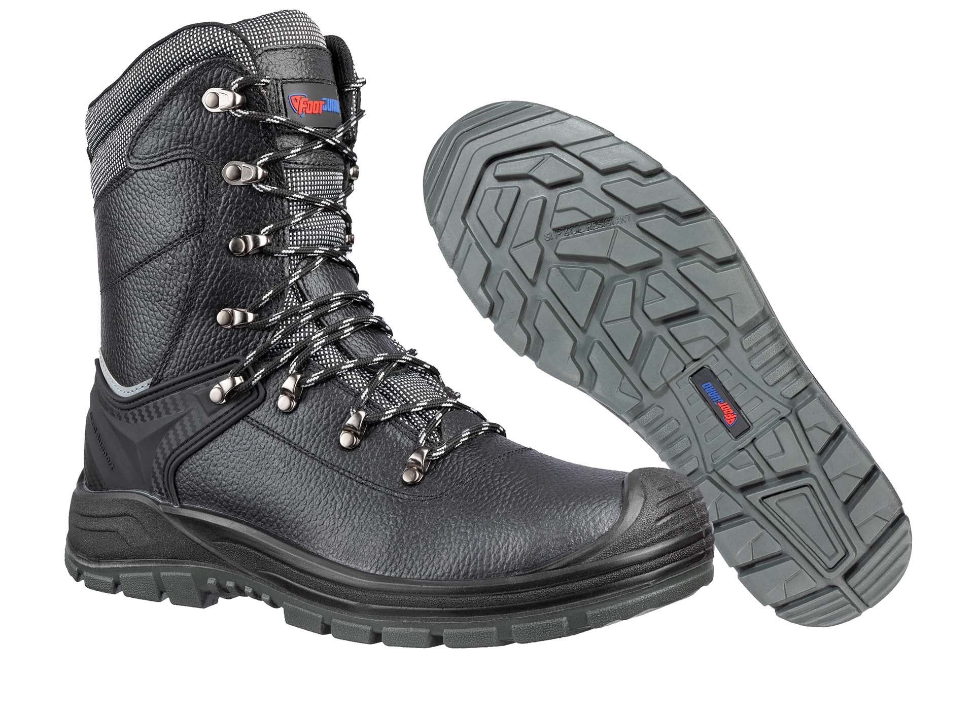 FOOTGUARD NORDIC HIGH Sicherheitsschuh S3 schwarz Herren Paarbild