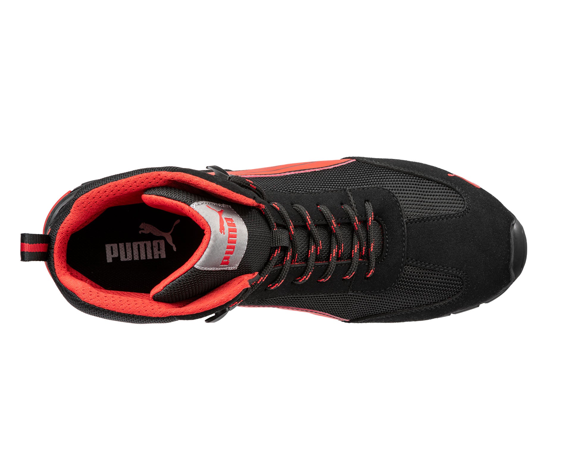 PUMA SAFETY MADRID MID Sicherheitsschuh S1PL schwarz Herren oben