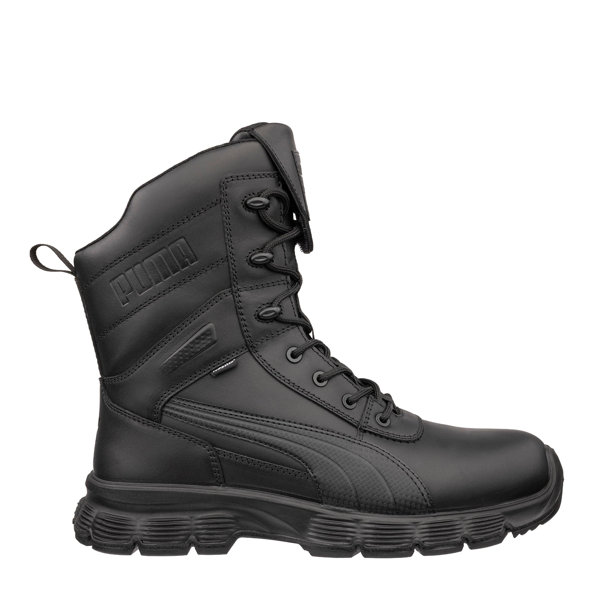 靴 Puma Leather Lace Up Boots PUMA SAFETY KOMMANDO RB L8 Work Shoe O6