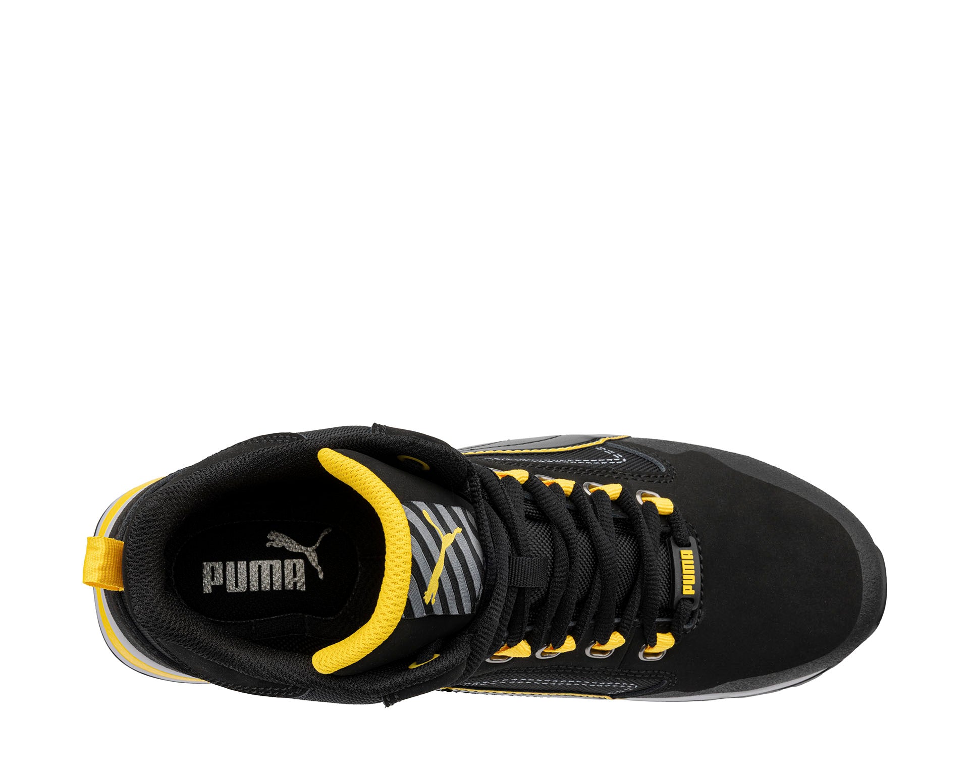 PUMA SAFETY CROSSTWIST MID Sicherheitsschuh SB schwarz oben