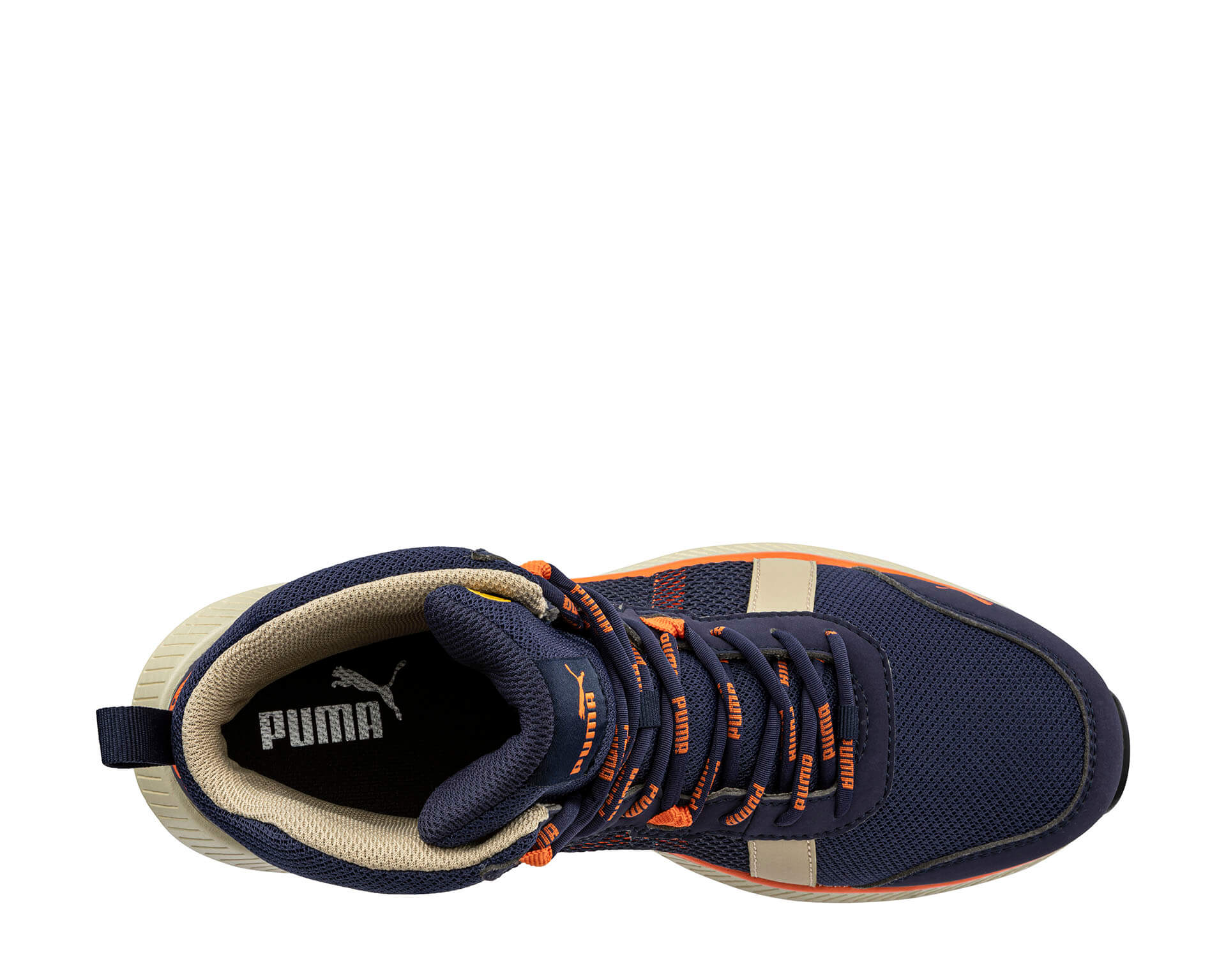 PUMA SAFETY RIVAL MID Sicherheitsschuh S1PS ESD blau Herren oben