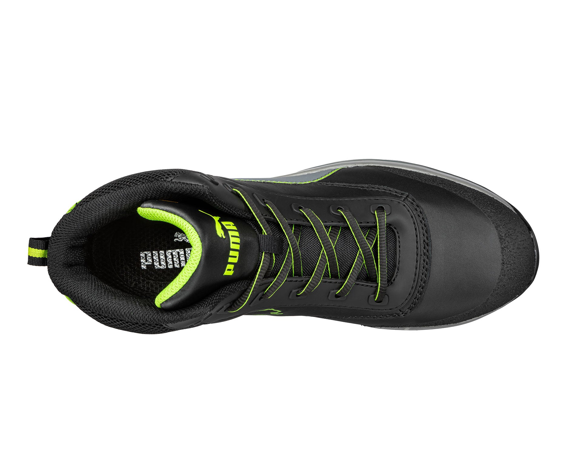 PUMA SAFETY RAPID MID Sicherheitsschuh S3 ESD schwarz oben