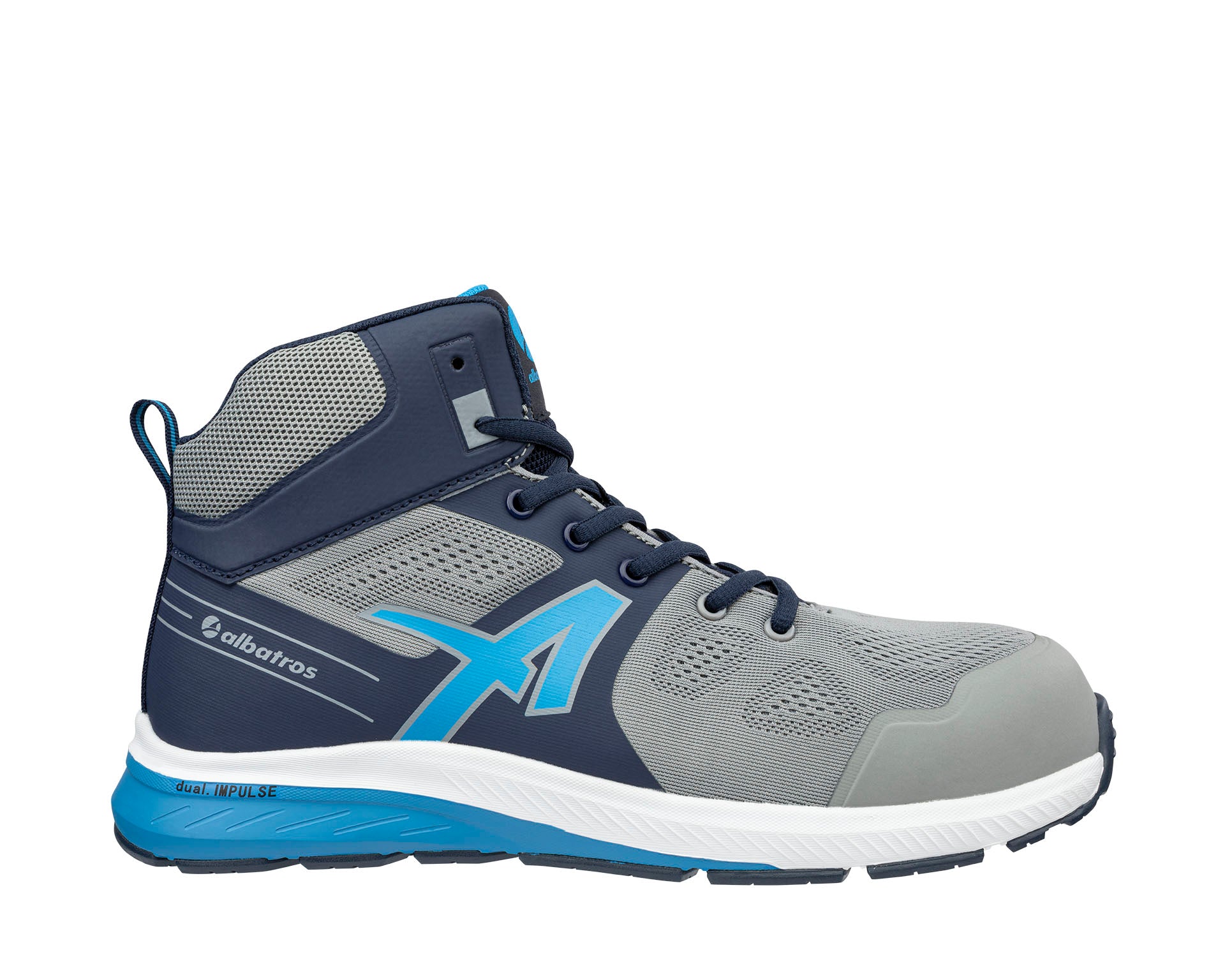 ALBATROS VORTEX IMPULSE MID Sicherheitsschuh S1PS ESD grau rechts