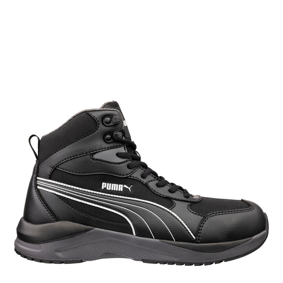 PUMA SAFETY SHIFT MID Sicherheitsschuh S3S schwarz Herren rechts