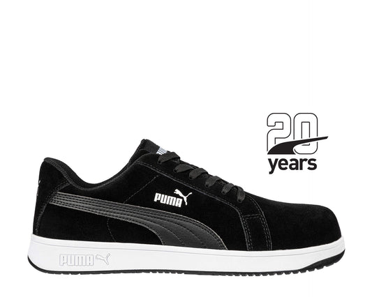 PUMA SAFETY ICONIC LOW Sicherheitsschuh S1PL ESD schwarz rechts #farbe_schwarz