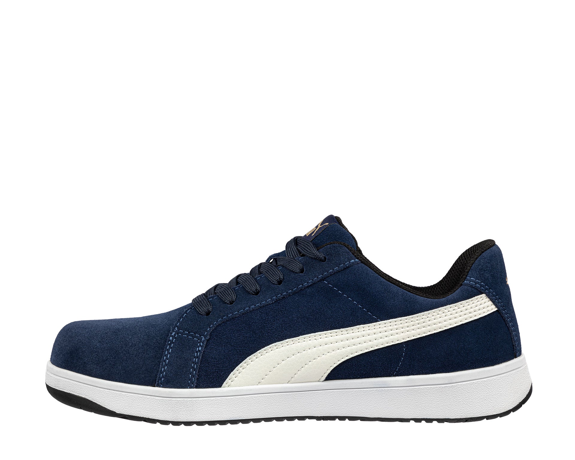 PUMA SAFETY ICONIC LOW Sicherheitsschuh S1PL ESD blau links #farbe_blau