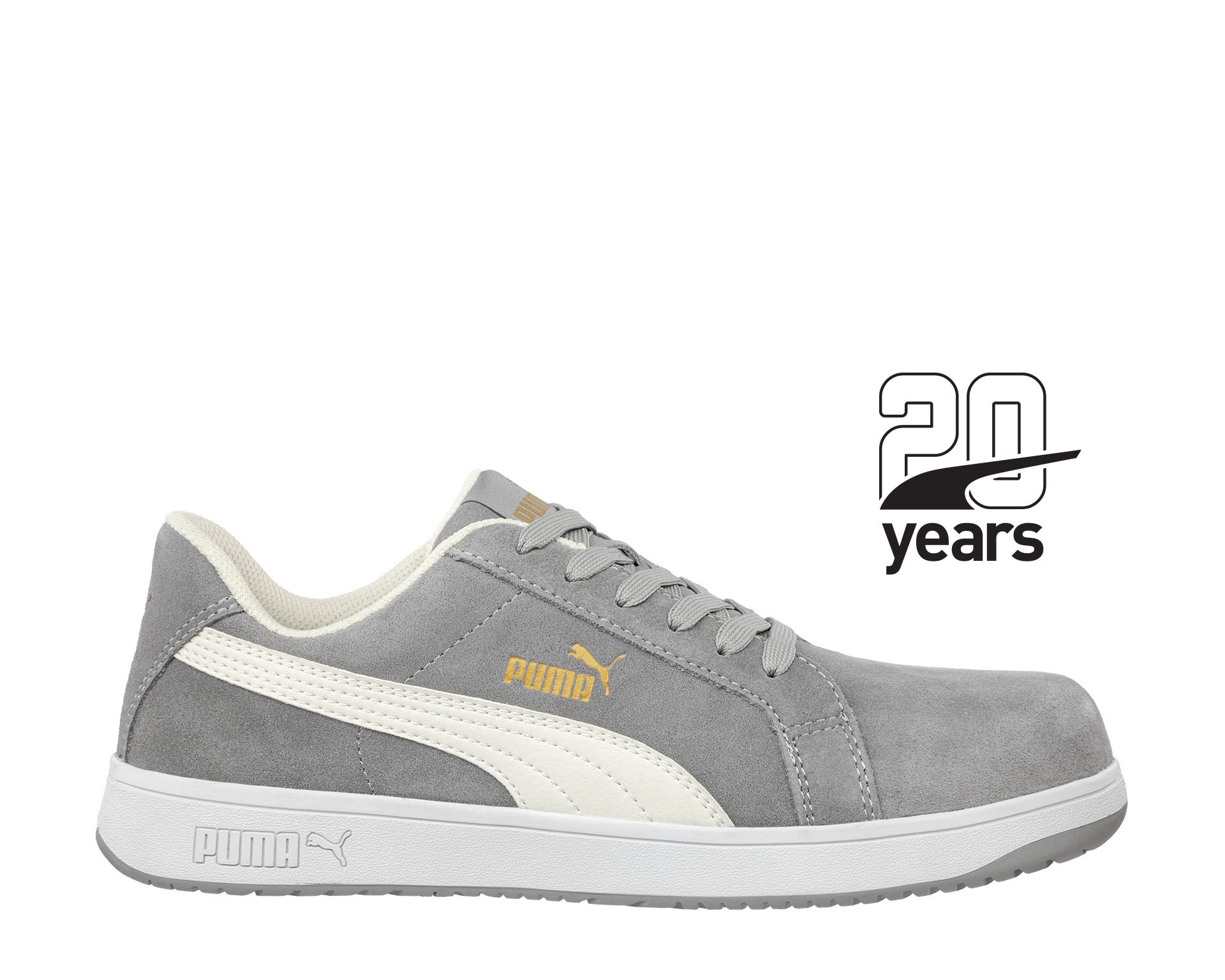 PUMA SAFETY ICONIC LOW Sicherheitsschuh S1PL ESD grau rechts #farbe_grau
