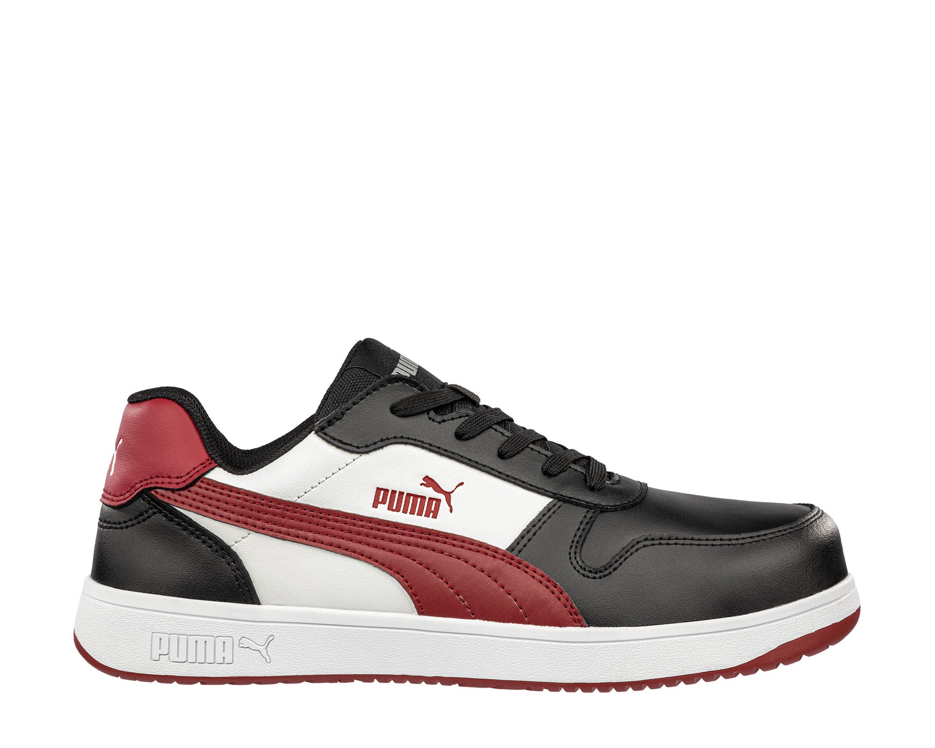 PUMA SAFETY FRONTCOURT LOW Sicherheitsschuh S3L ESD schwarz rechts