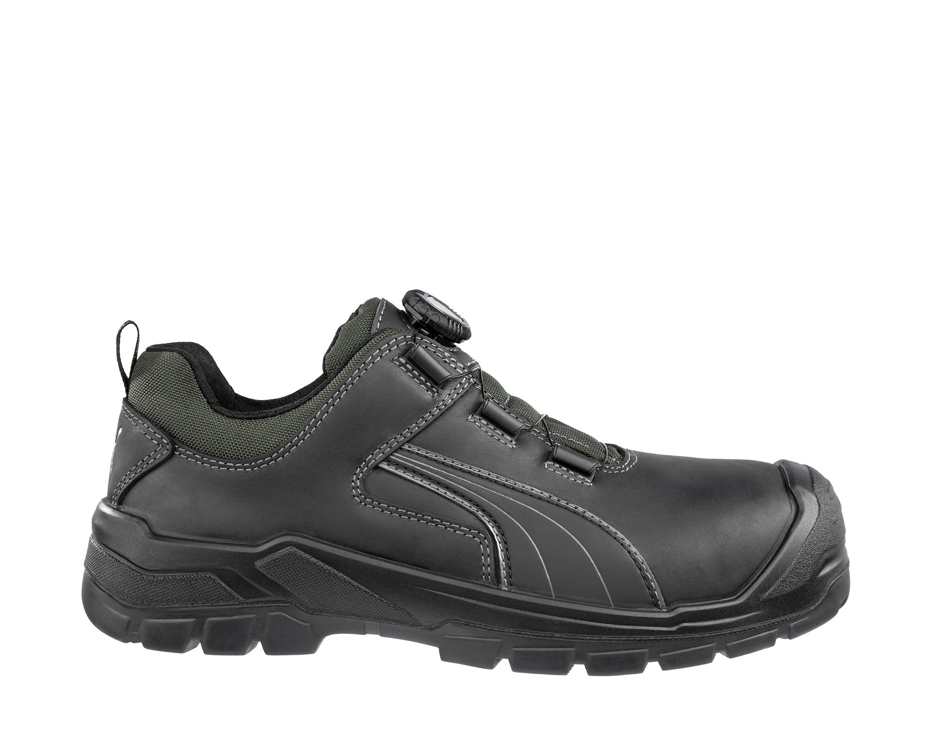 PUMA SAFETY CASCADES DISC LOW Sicherheitsschuh S3 schwarz Herren rechts
